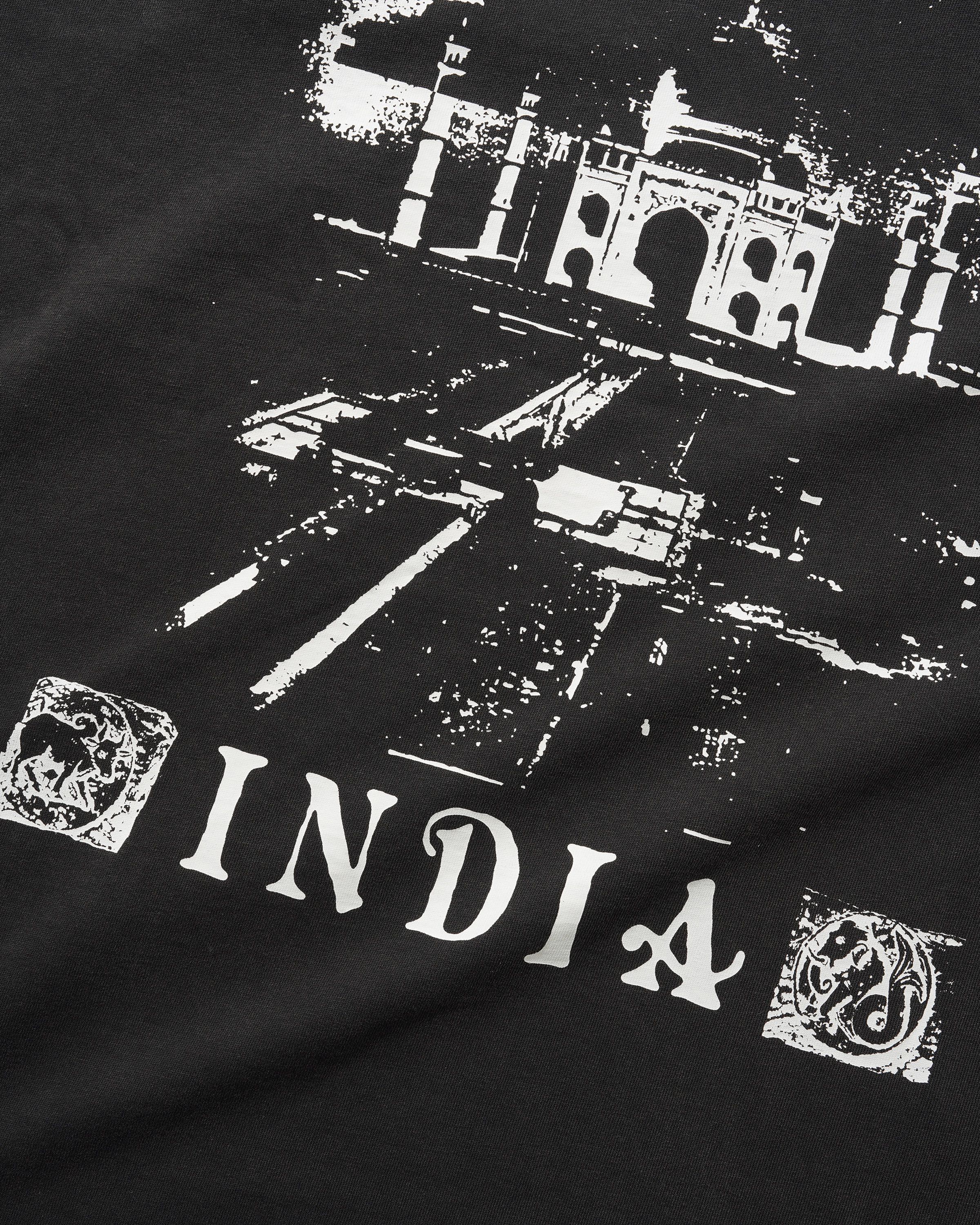 India Tee, Washed Black - Image 3