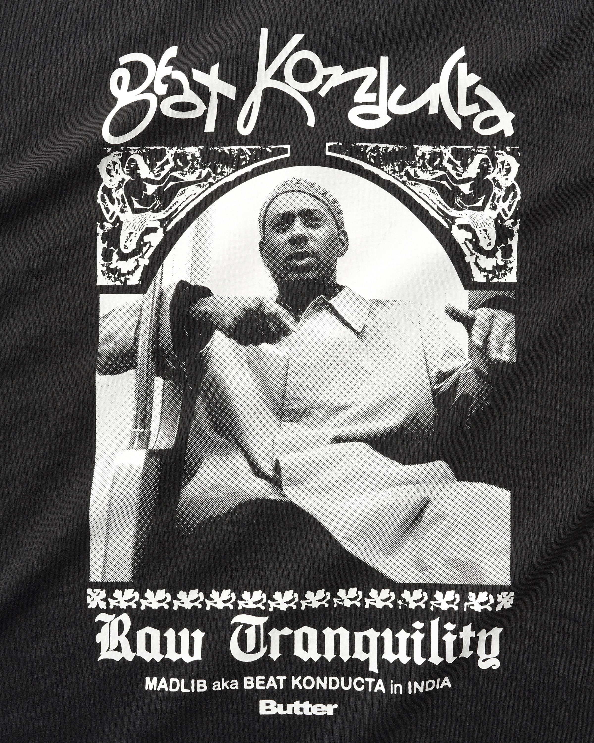 India Tee, Washed Black - Image 4