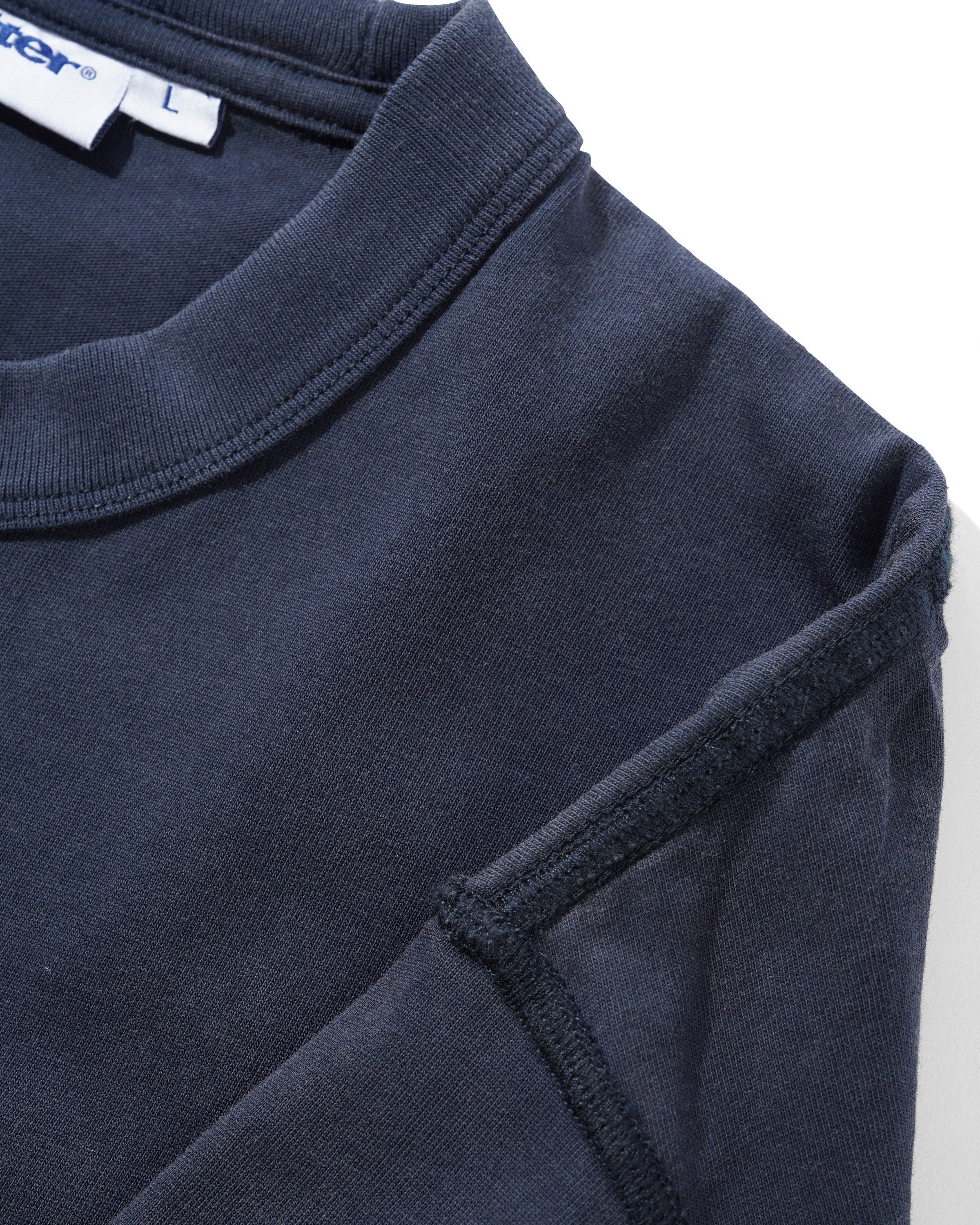 Inside Out Tee, Washed Navy - Image 2