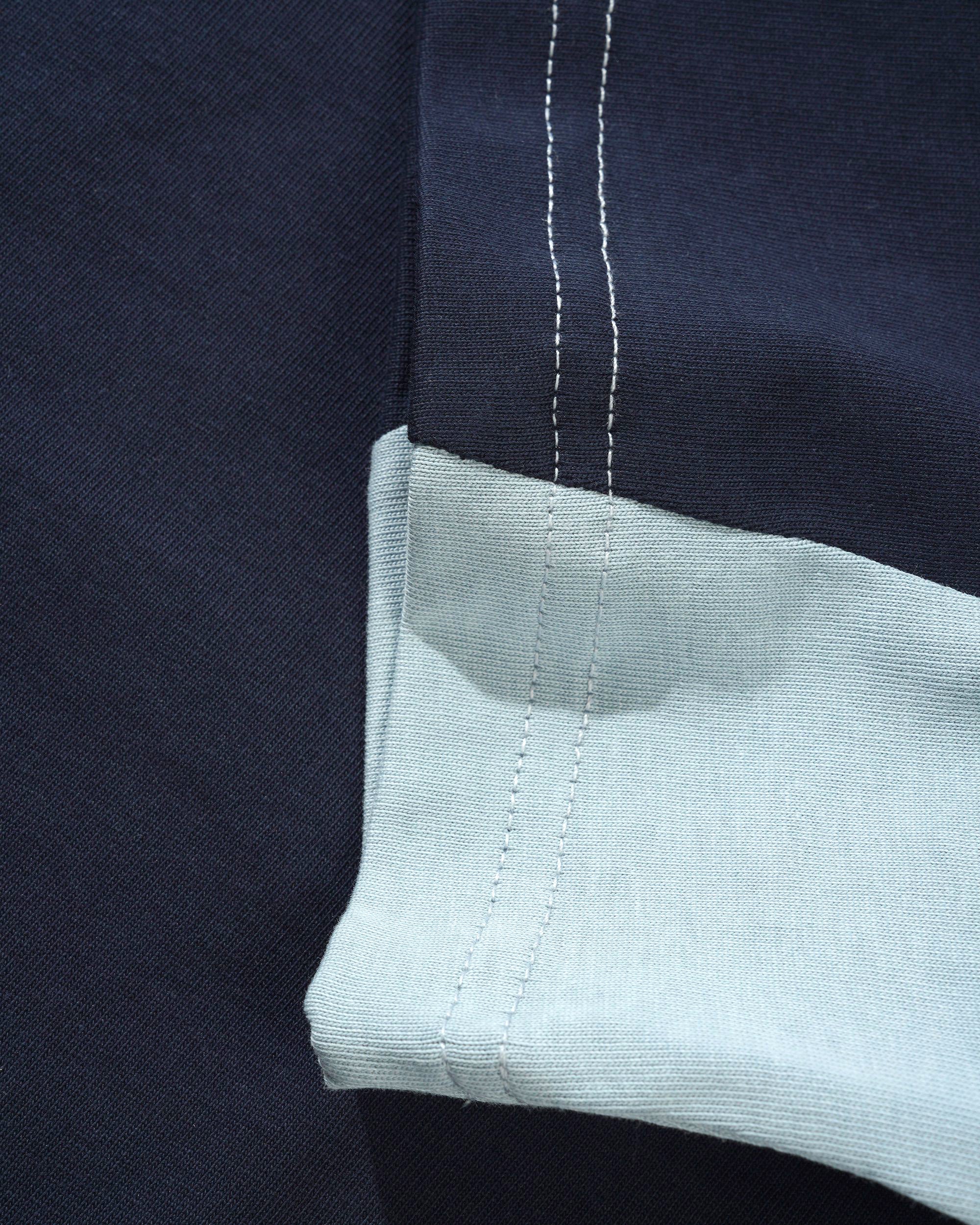 Internationale Panelled Tee, Slate - Image 3