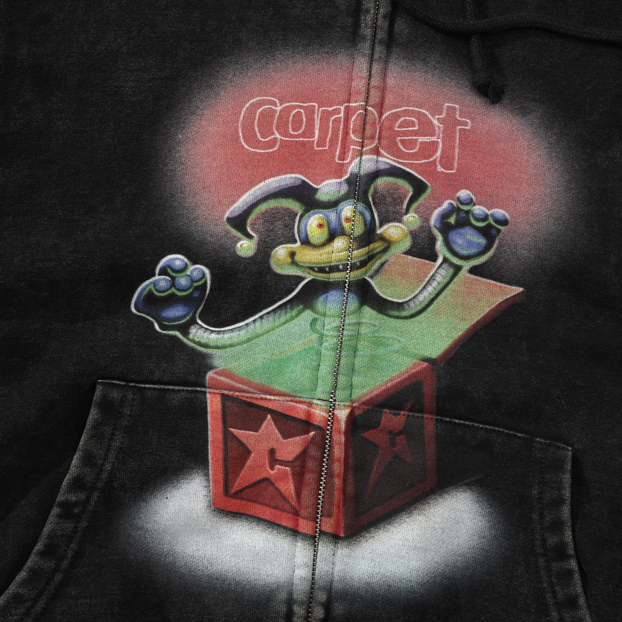 Jack Zip-Thru Hood, Black - Image 2