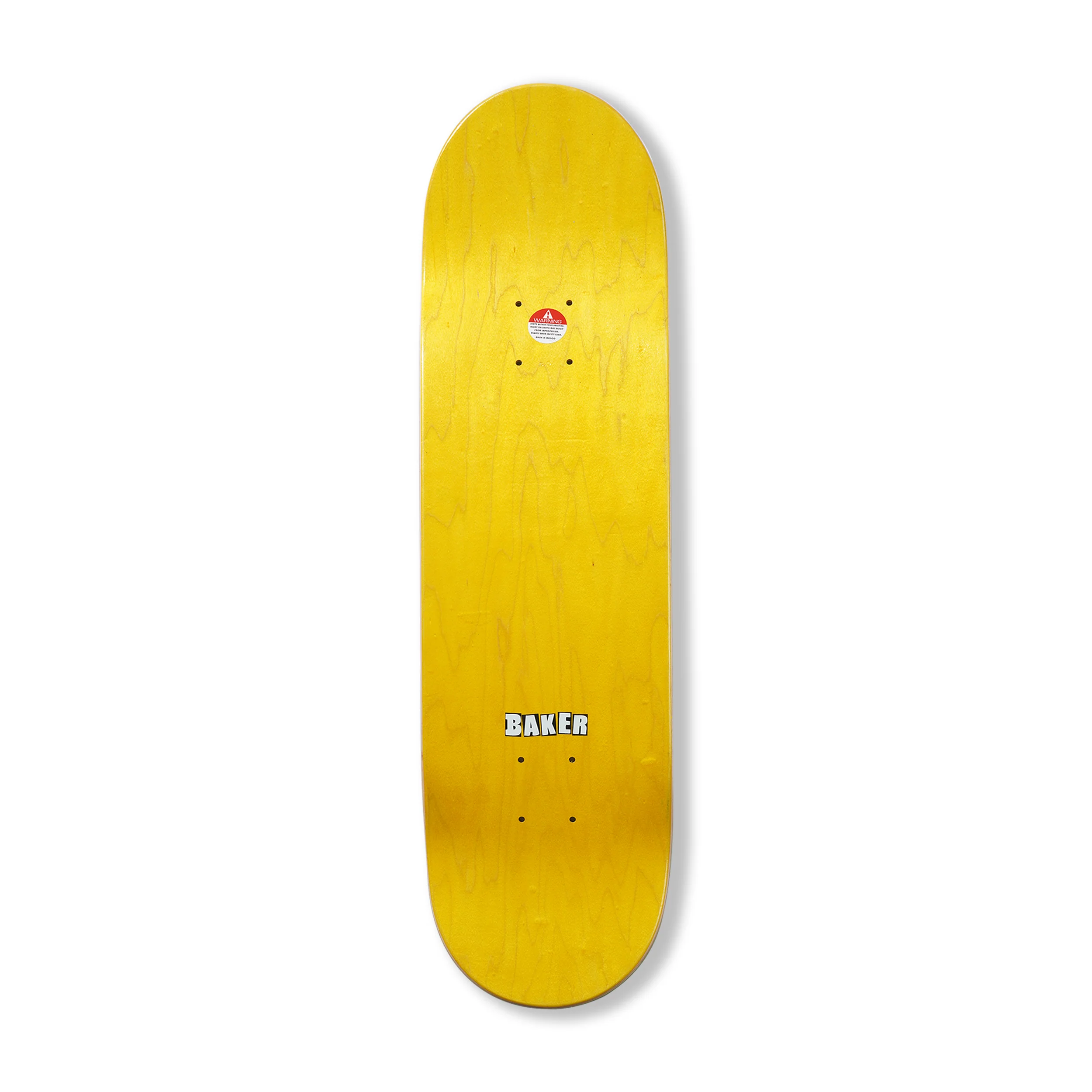 Jacopo Brand Logo Danger Deck, Yellow - Image 3