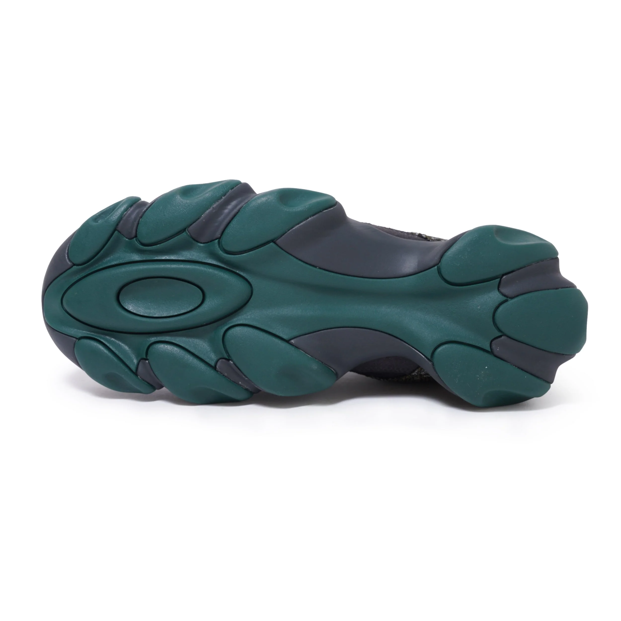 Jacquard Flesh Sandal, Camo / Black - Image 3