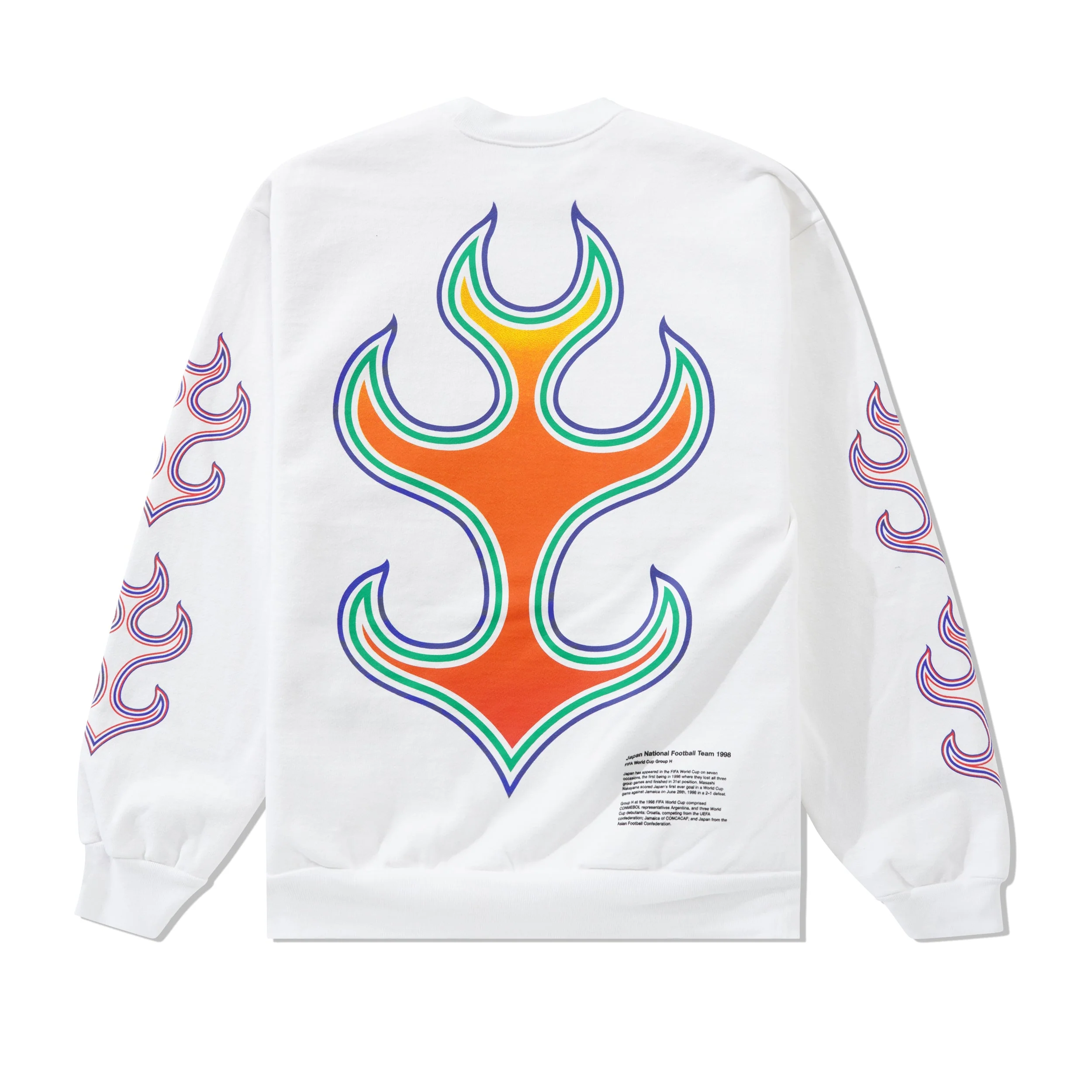 Japan 1998 Crewneck, White - Image 3
