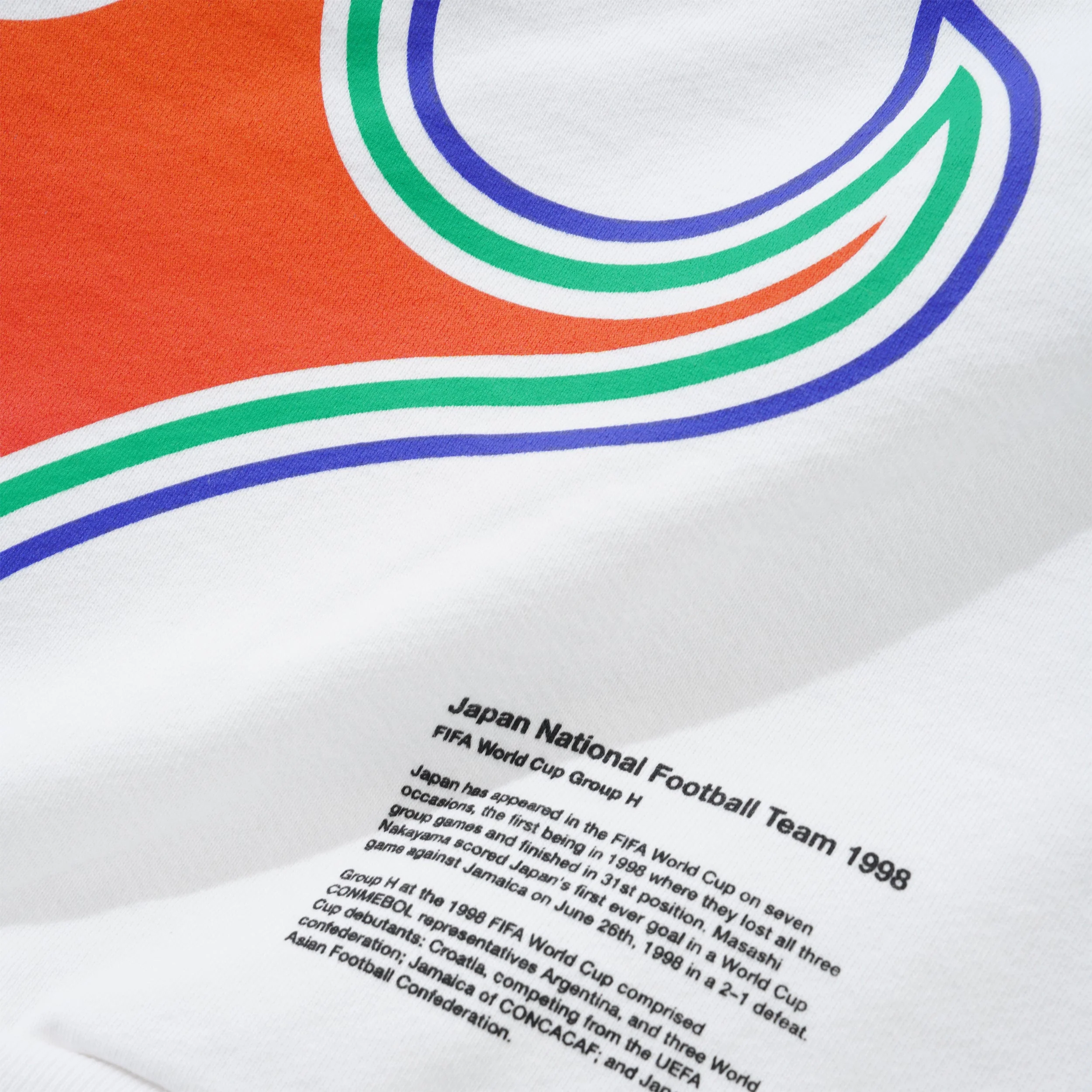 Japan 1998 Crewneck, White - Image 4