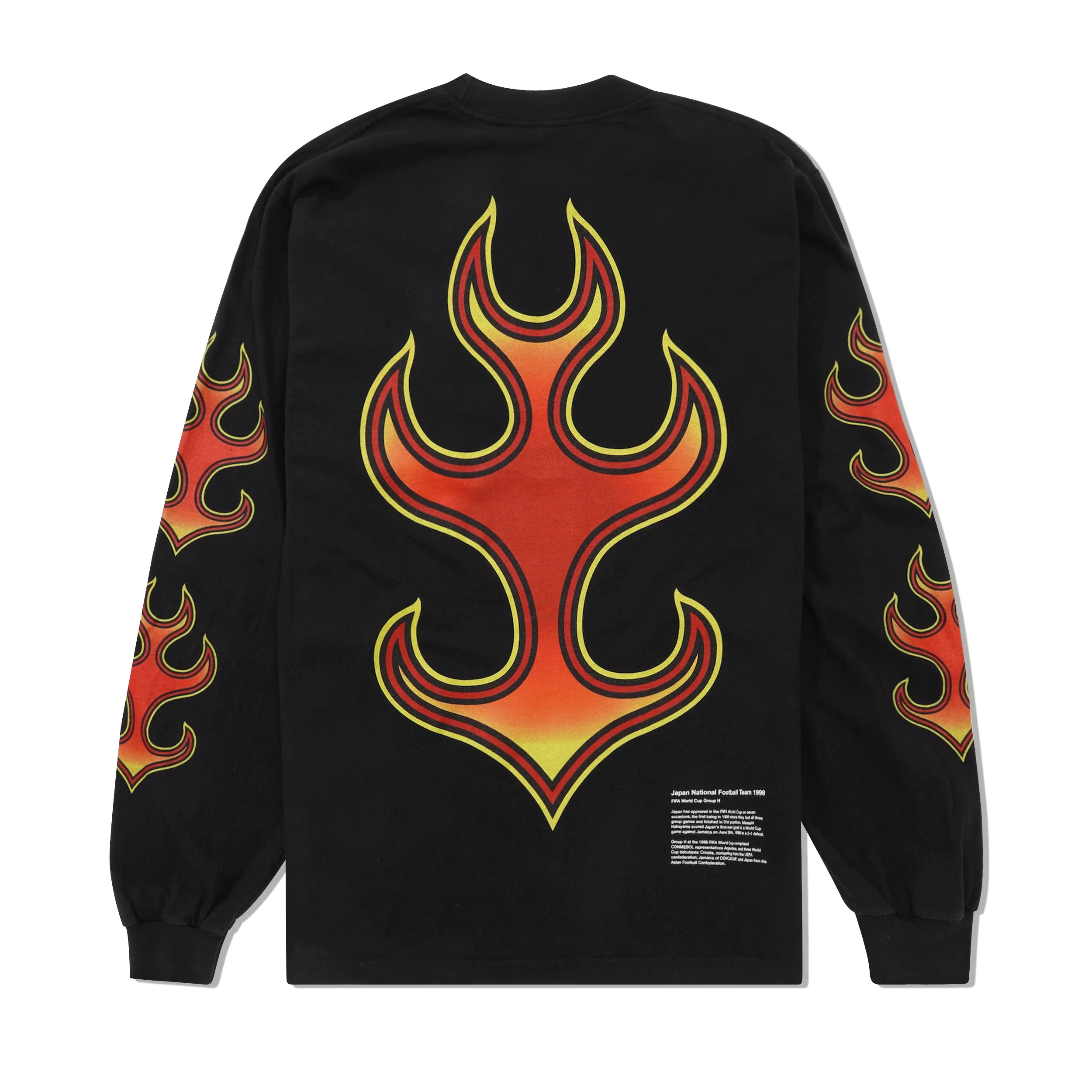 Japan 1998 L/S Tee, Black - Image 2