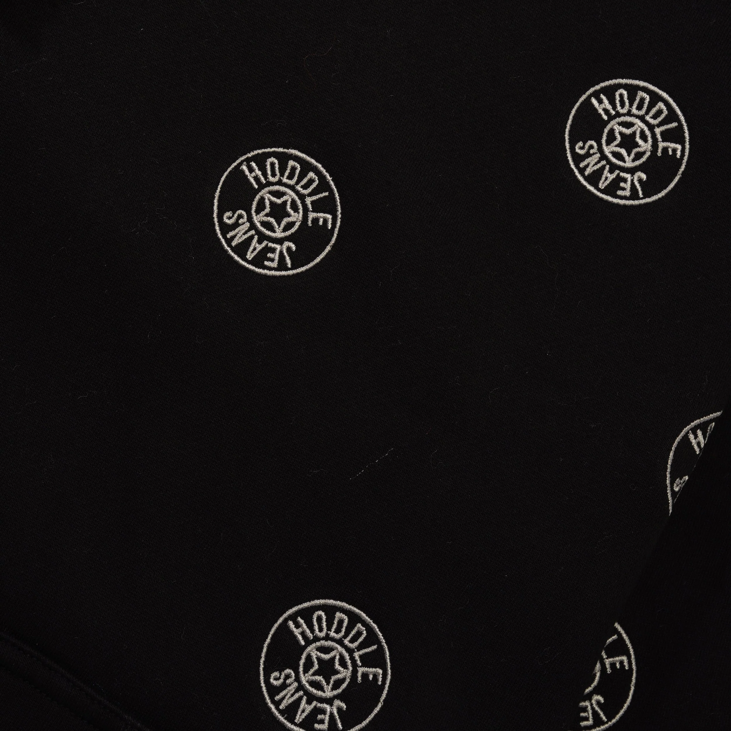 Jeans Dot Logo Pullover, Black - Image 2