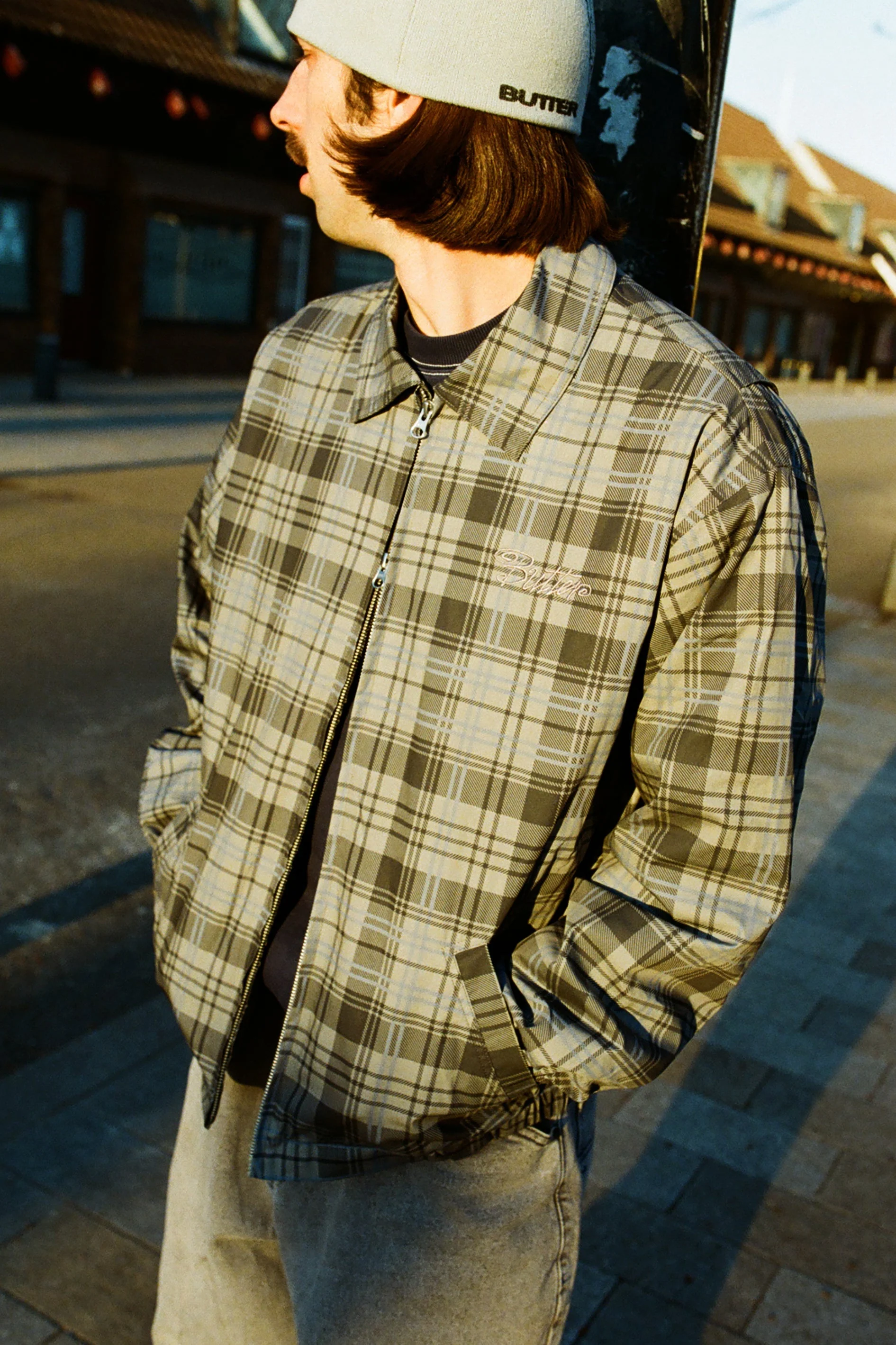Jive Jacket, Navy Plaid - Image 10