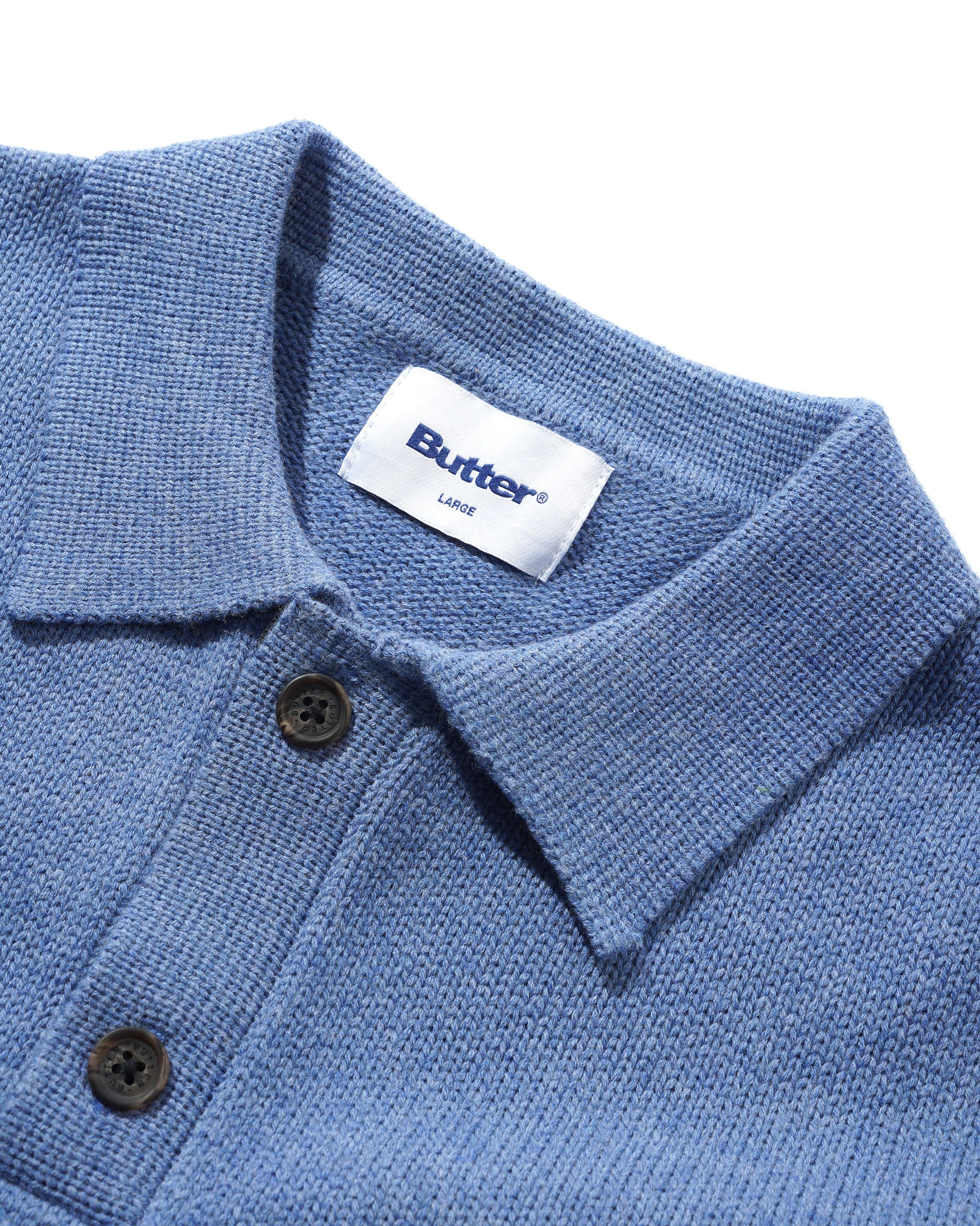 Jive Knit Polo, Ocean - Image 2