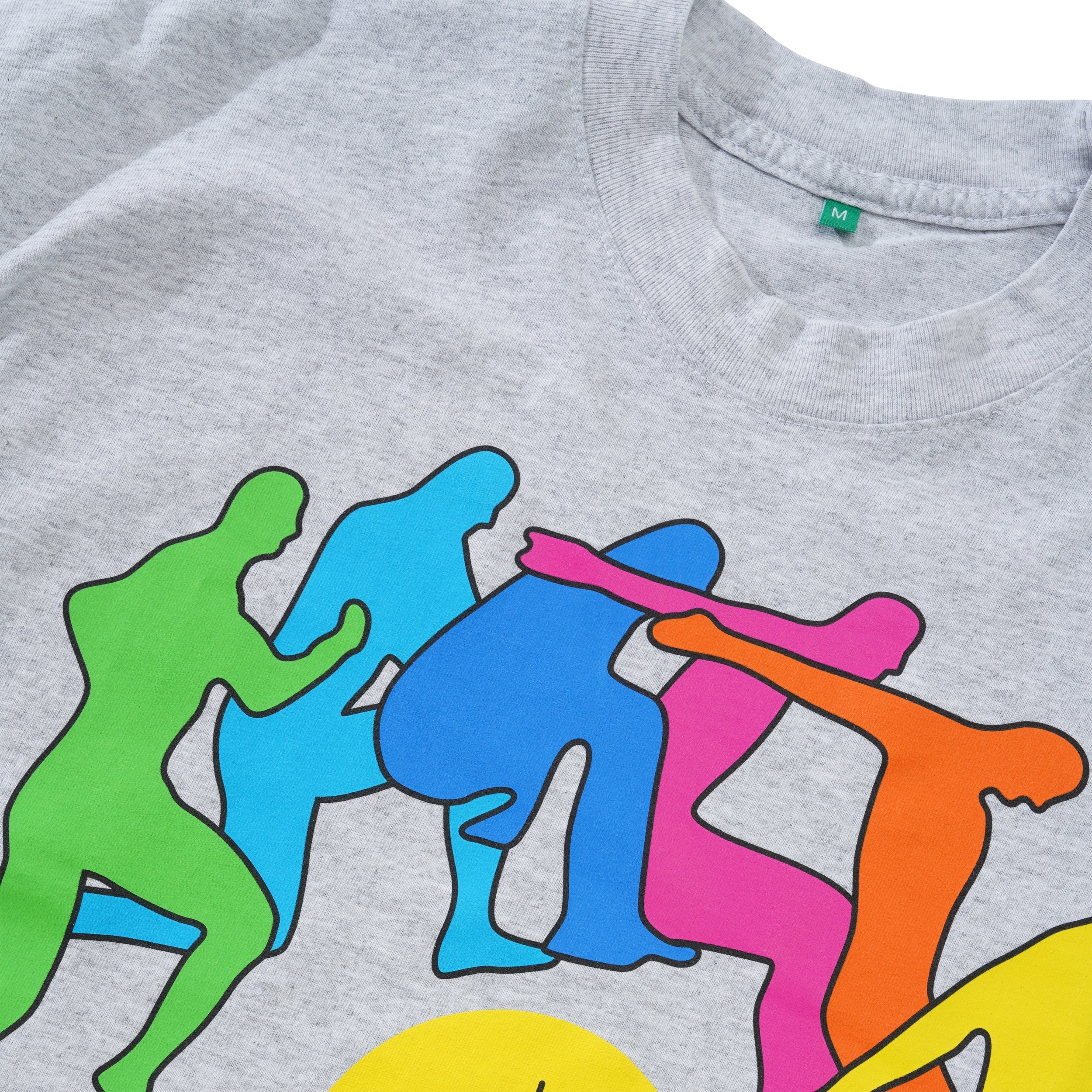 Jump Tee, Heather Grey - Image 2