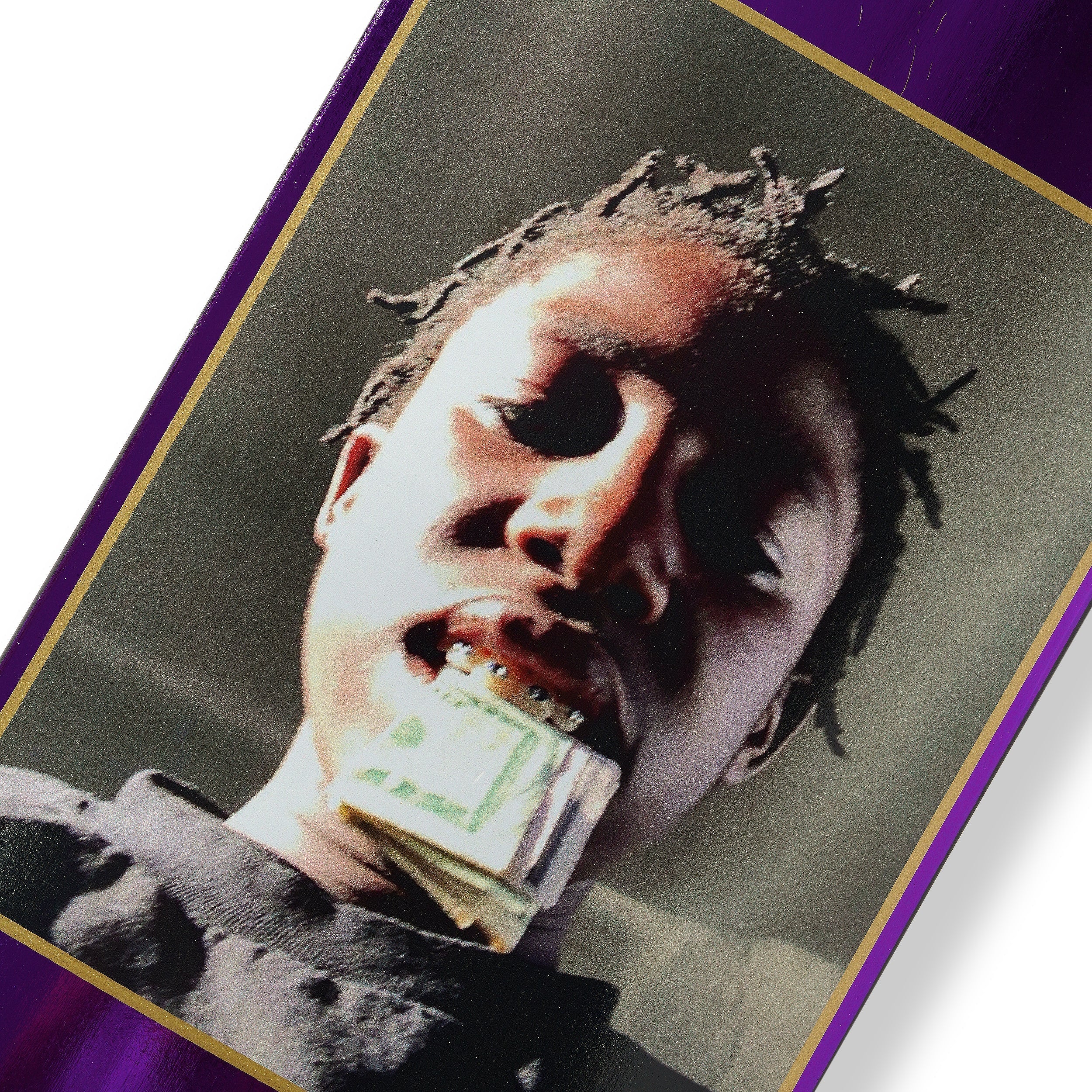 Kader 'Put Your Money Where Your Mouth Is' Deck, Metallic Purple - Image 2