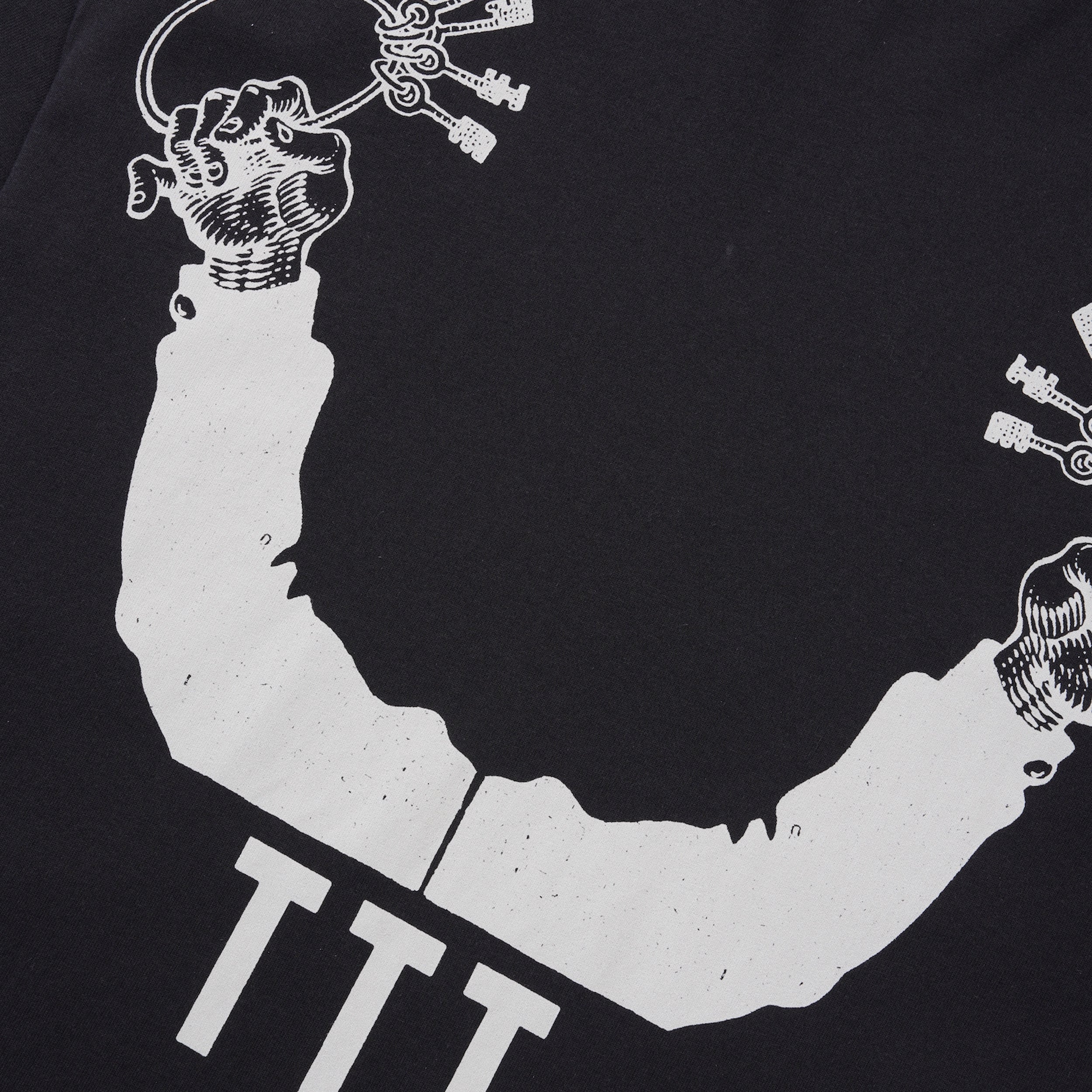 Keys Tee, Black - Image 3