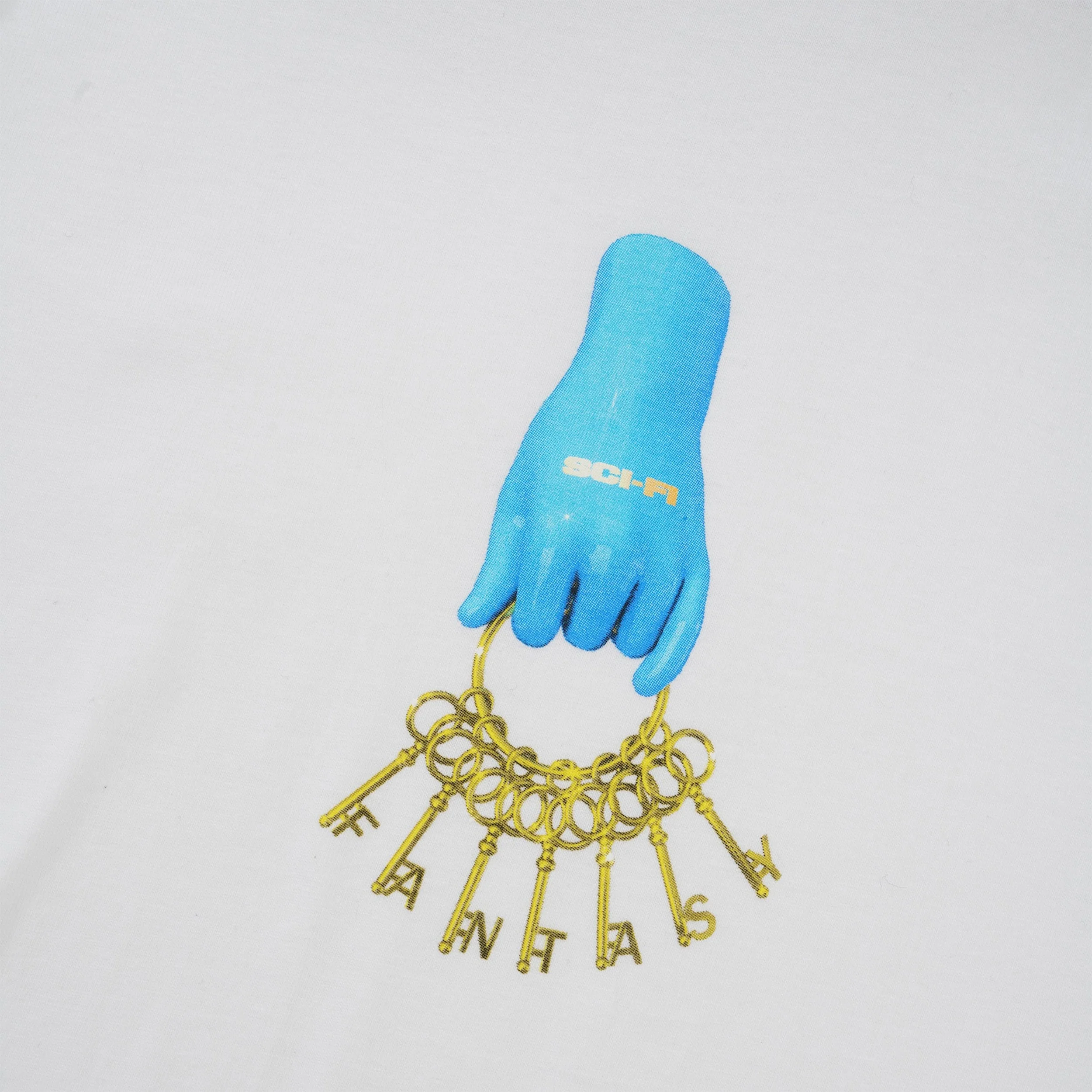 Keys Tee, White - Image 2