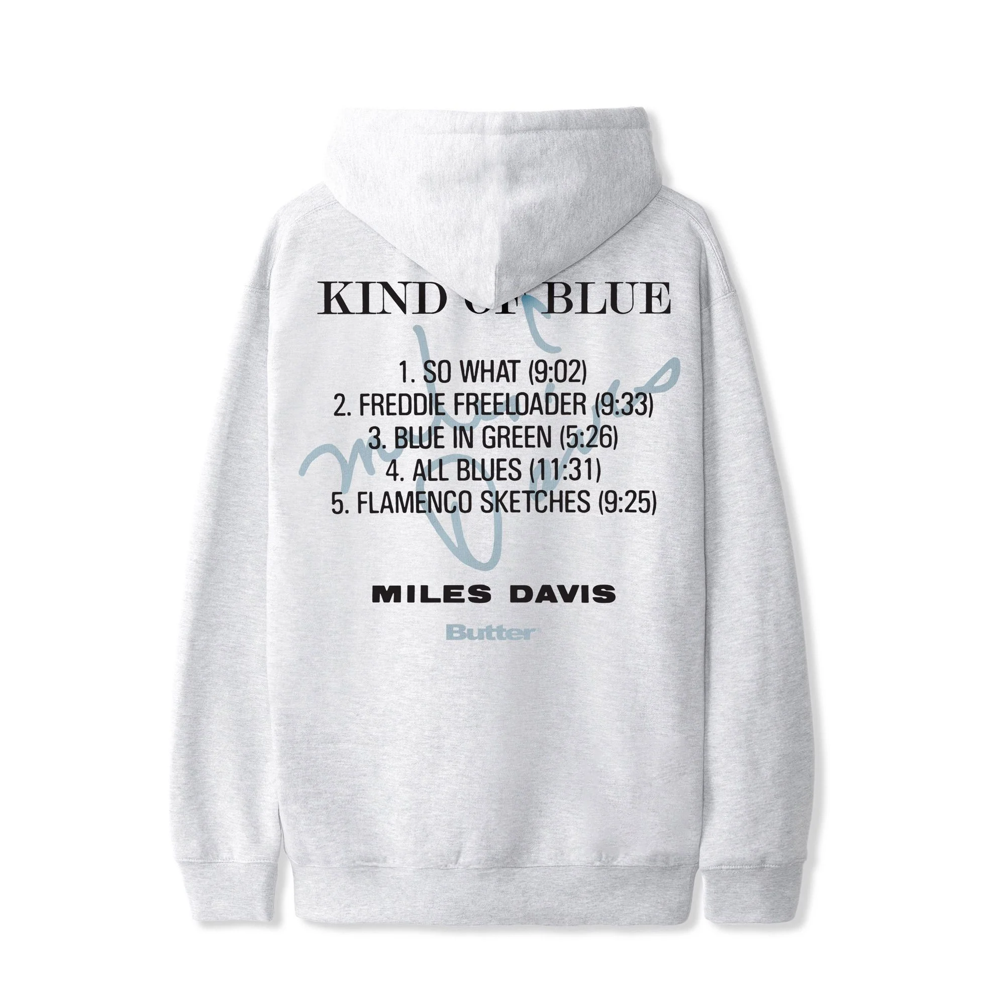 Kind Of Blue Pullover Hood, Ash - Image 2