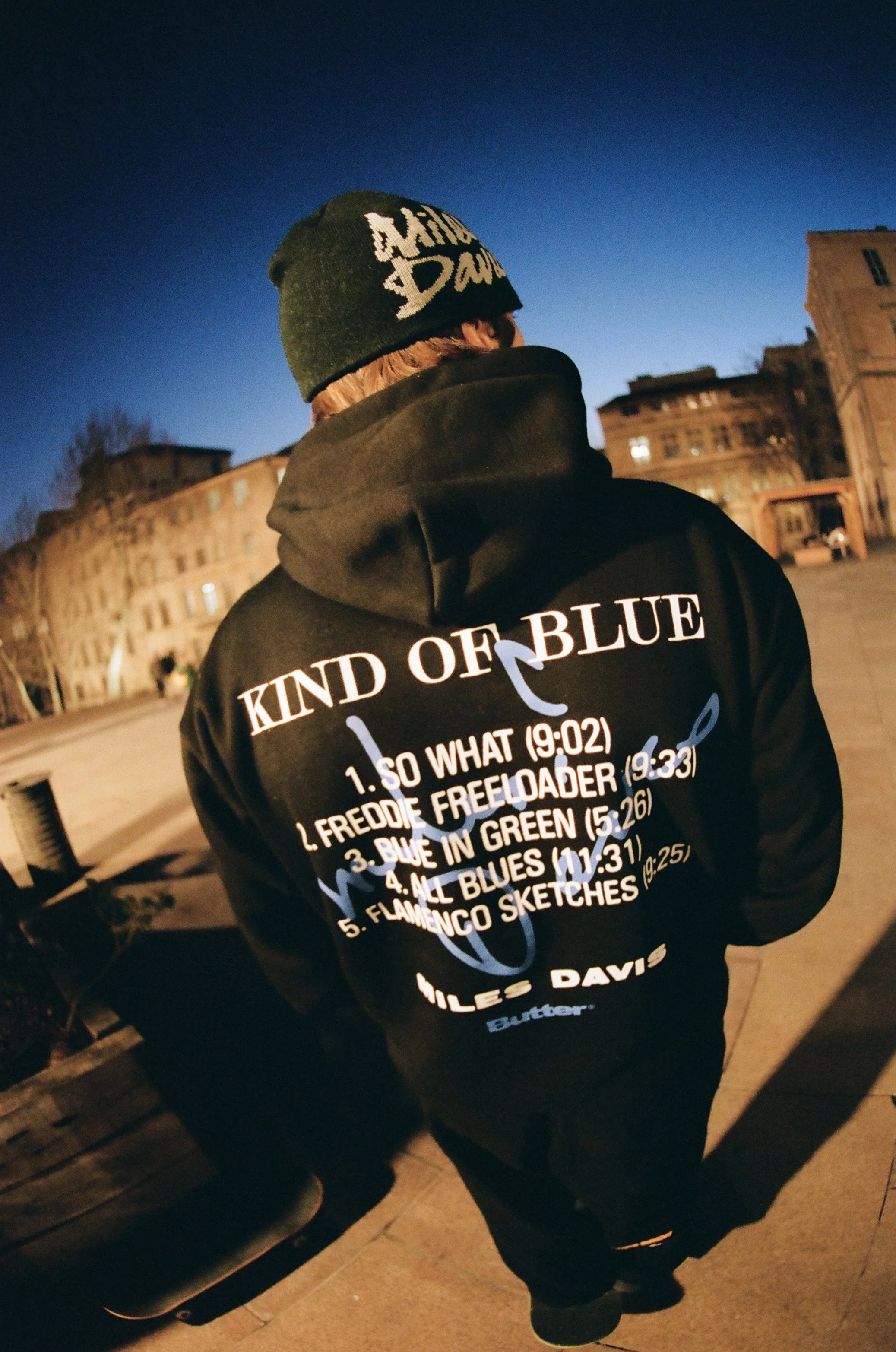 Kind Of Blue Pullover Hood, Black - Image 4