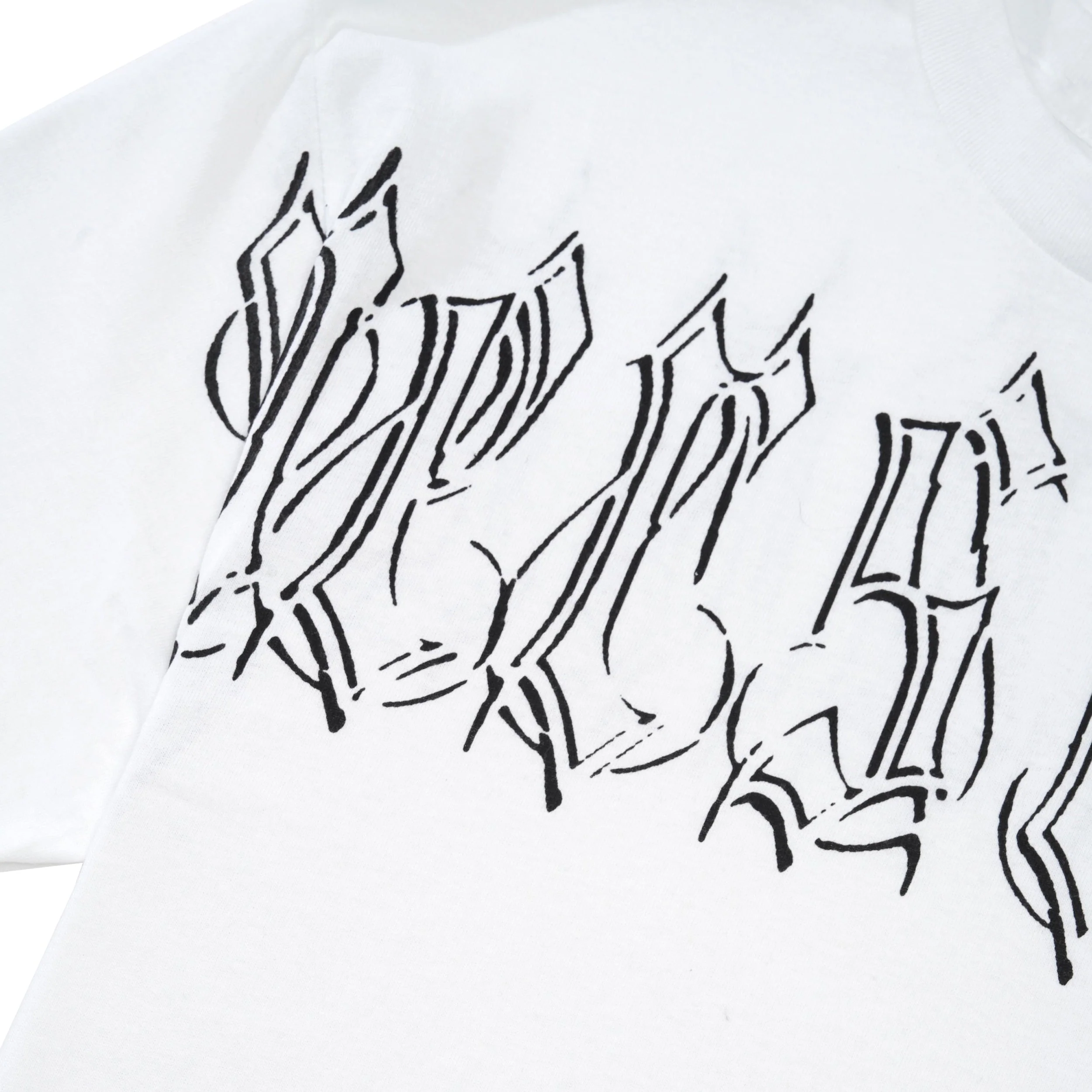 Knight Font Tee, White - Image 2