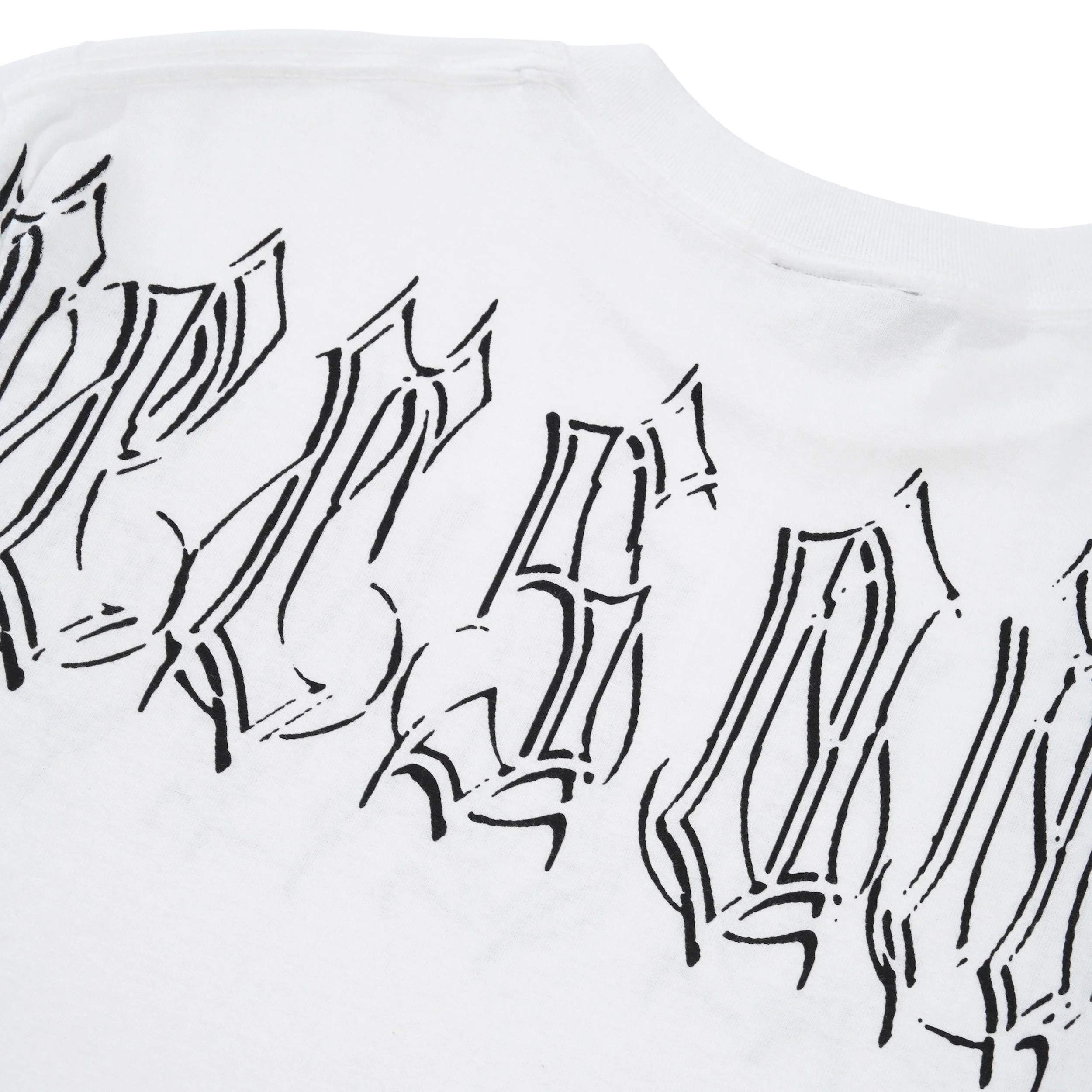 Knight Font Tee, White - Image 4