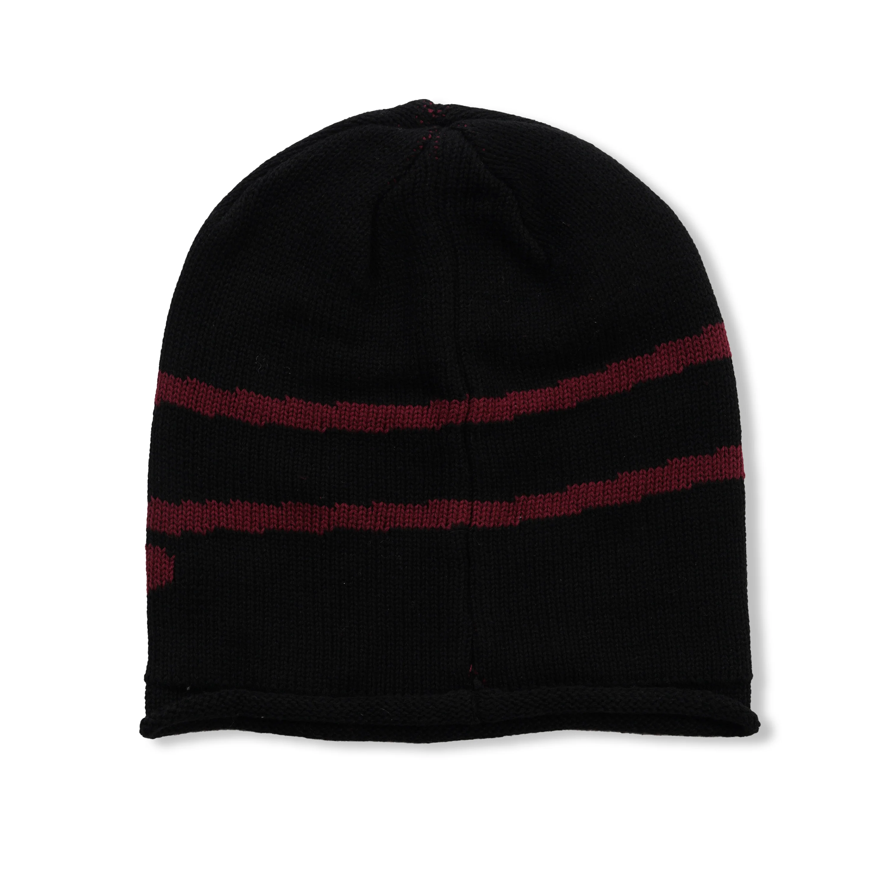 Knit Swirl Beanie, Red Swirl - Image 2
