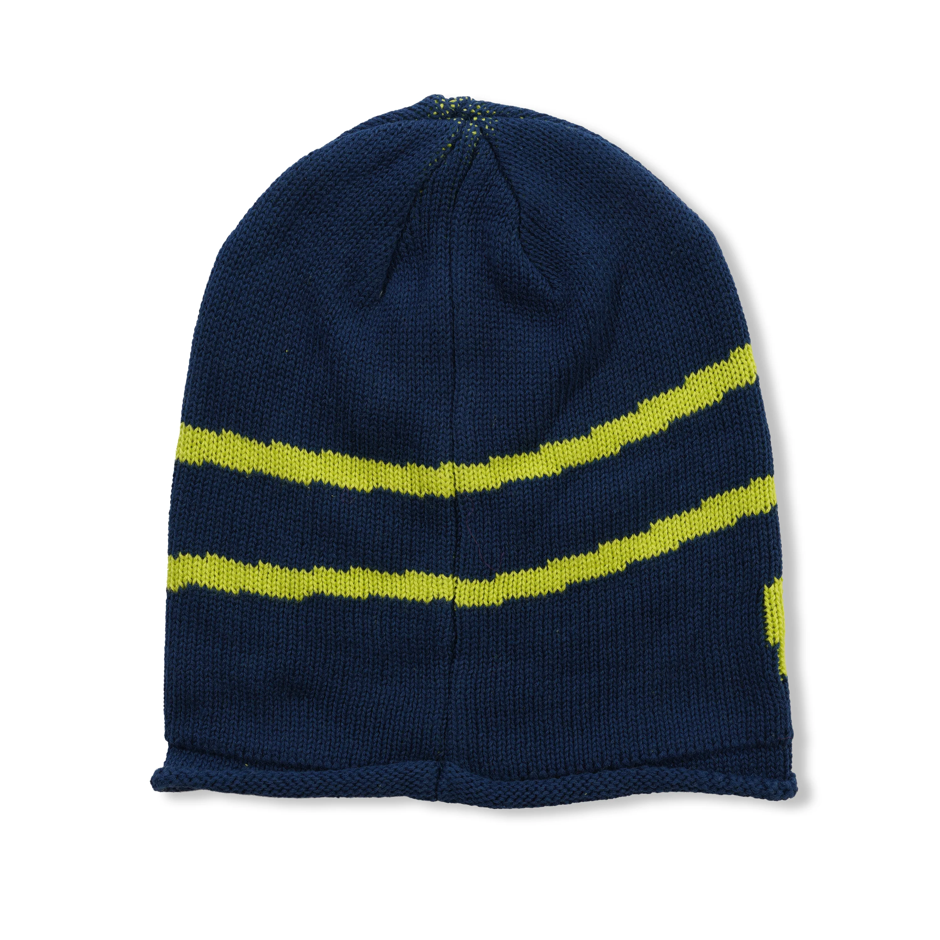 Knit Swirl Beanie, Yellow Swirl - Image 2