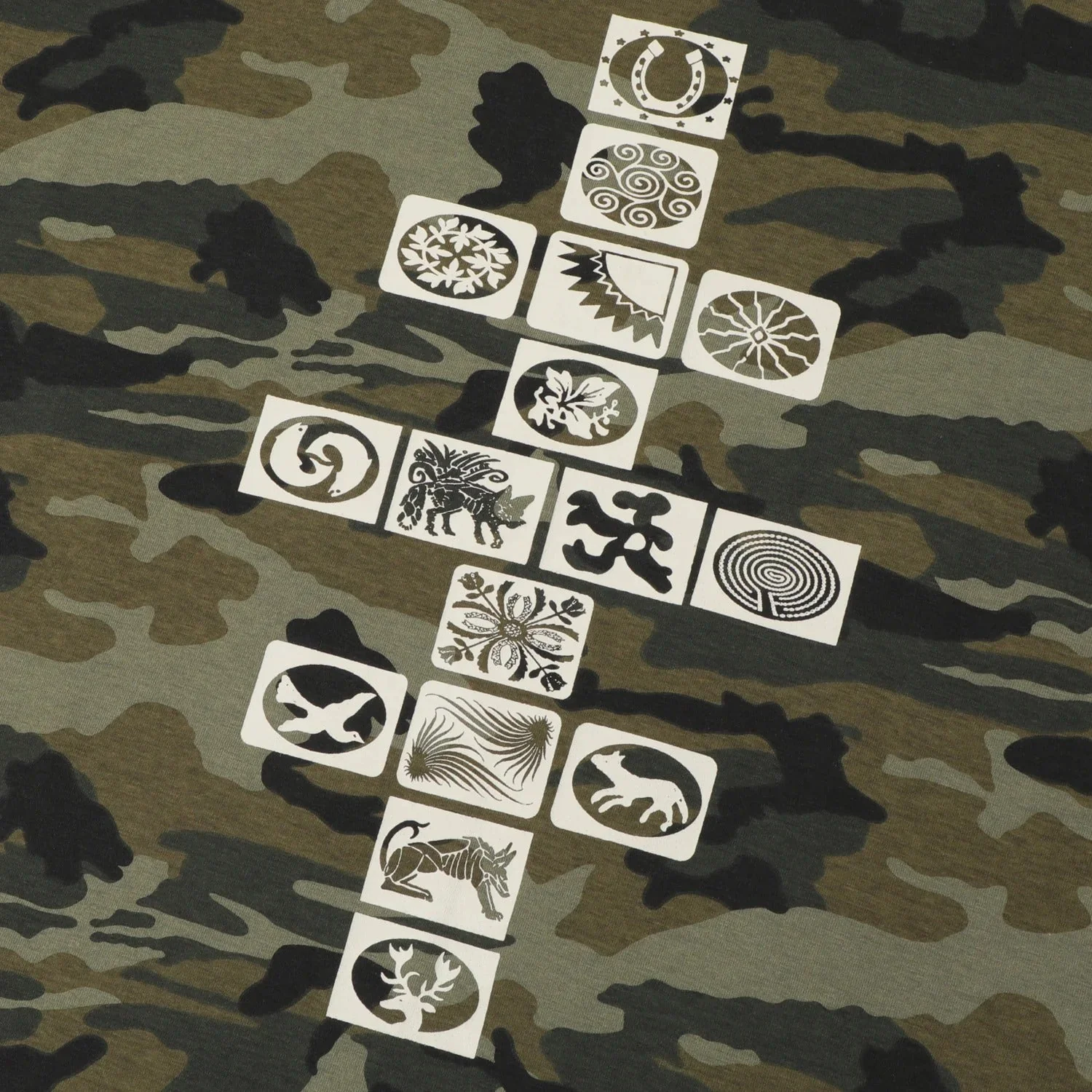 Kollaasi Tee, Woodland Camo - Image 2