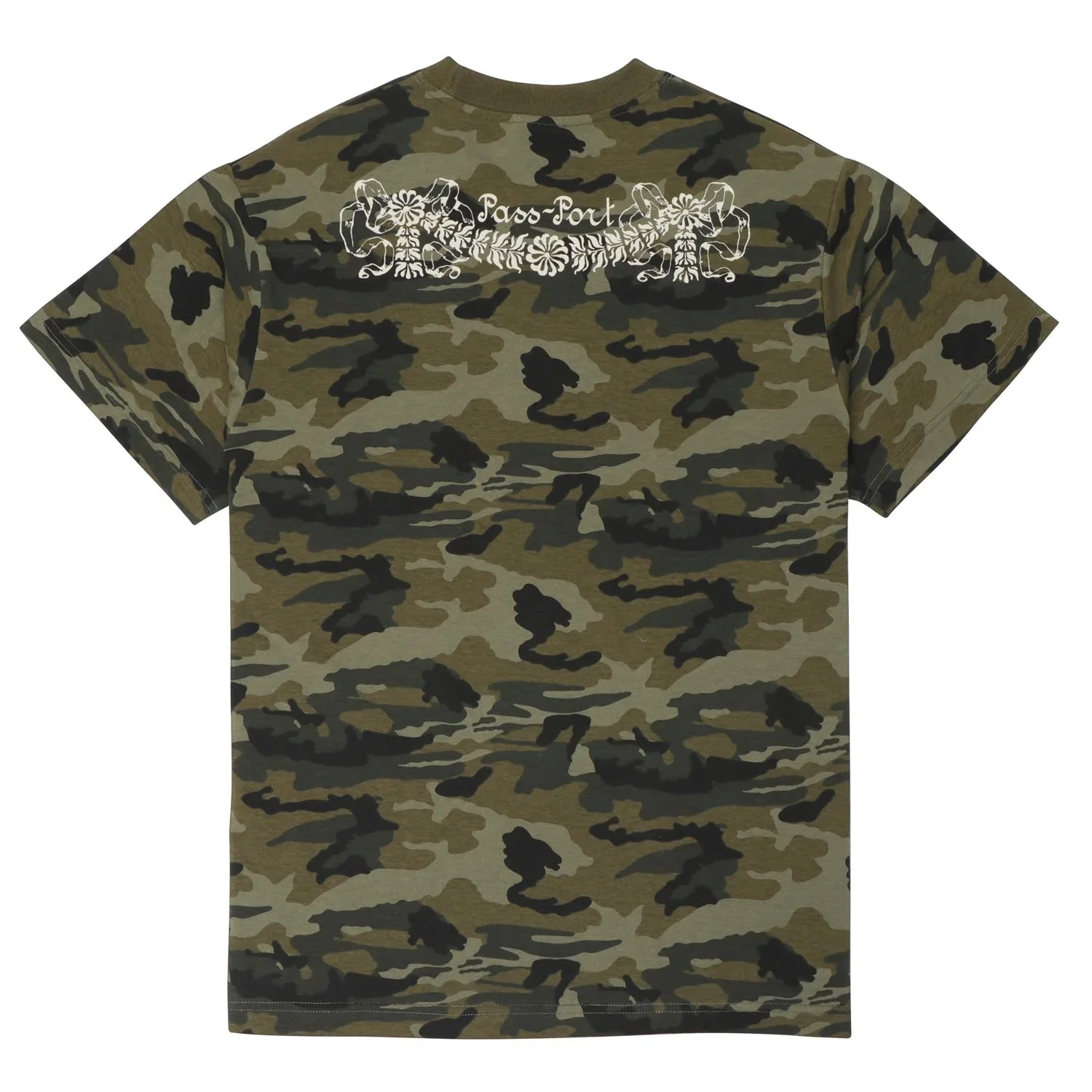Kollaasi Tee, Woodland Camo - Image 3