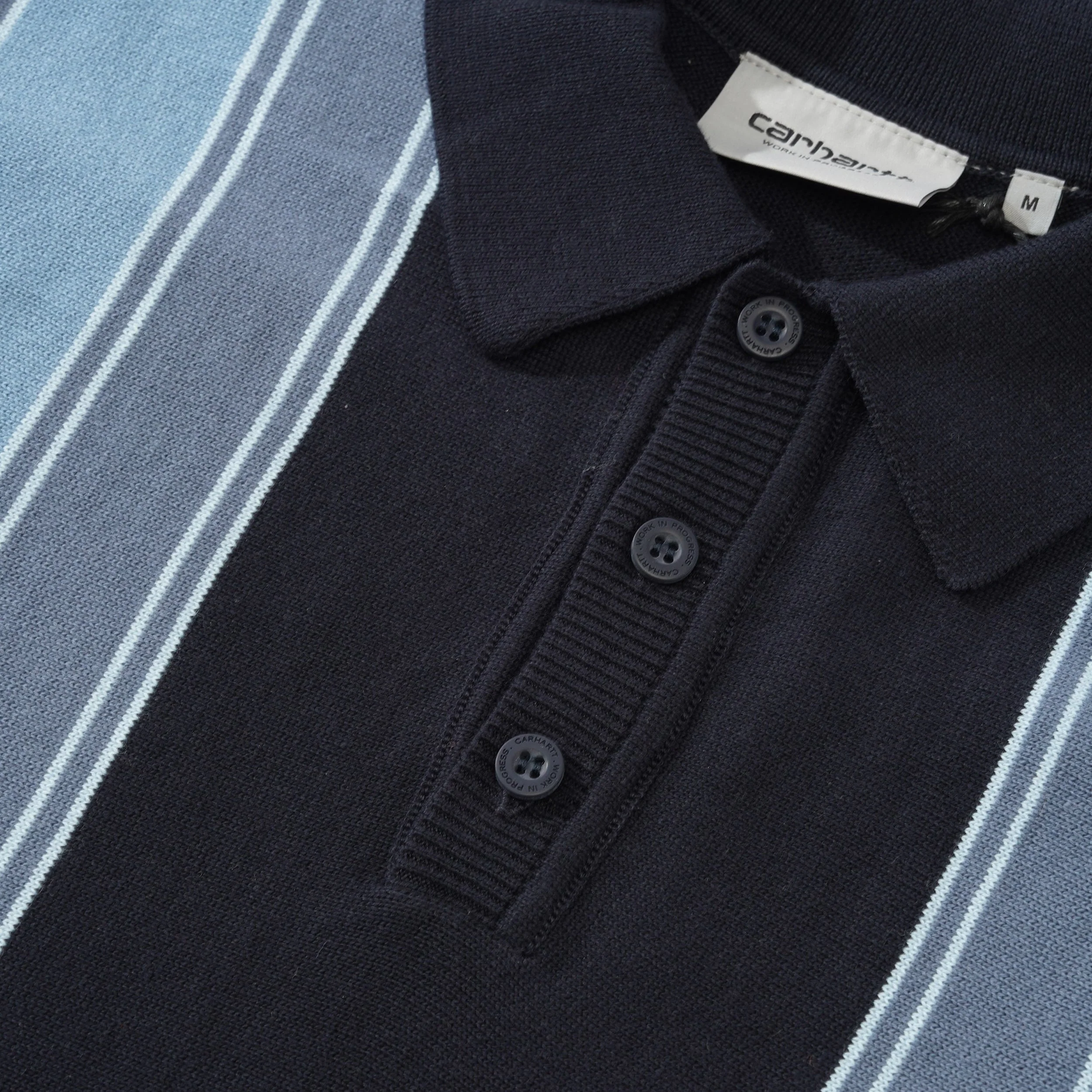 L/S Kendricks Polo, Dark Navy - Image 2