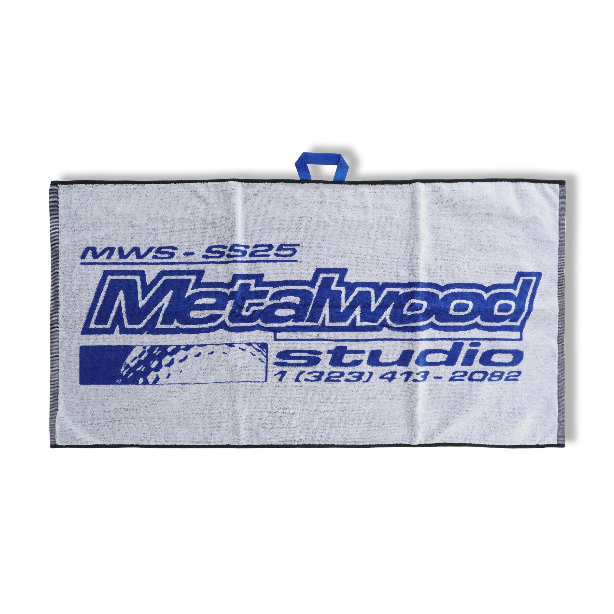 La Brea Shop Caddie Towel, White - Image 2