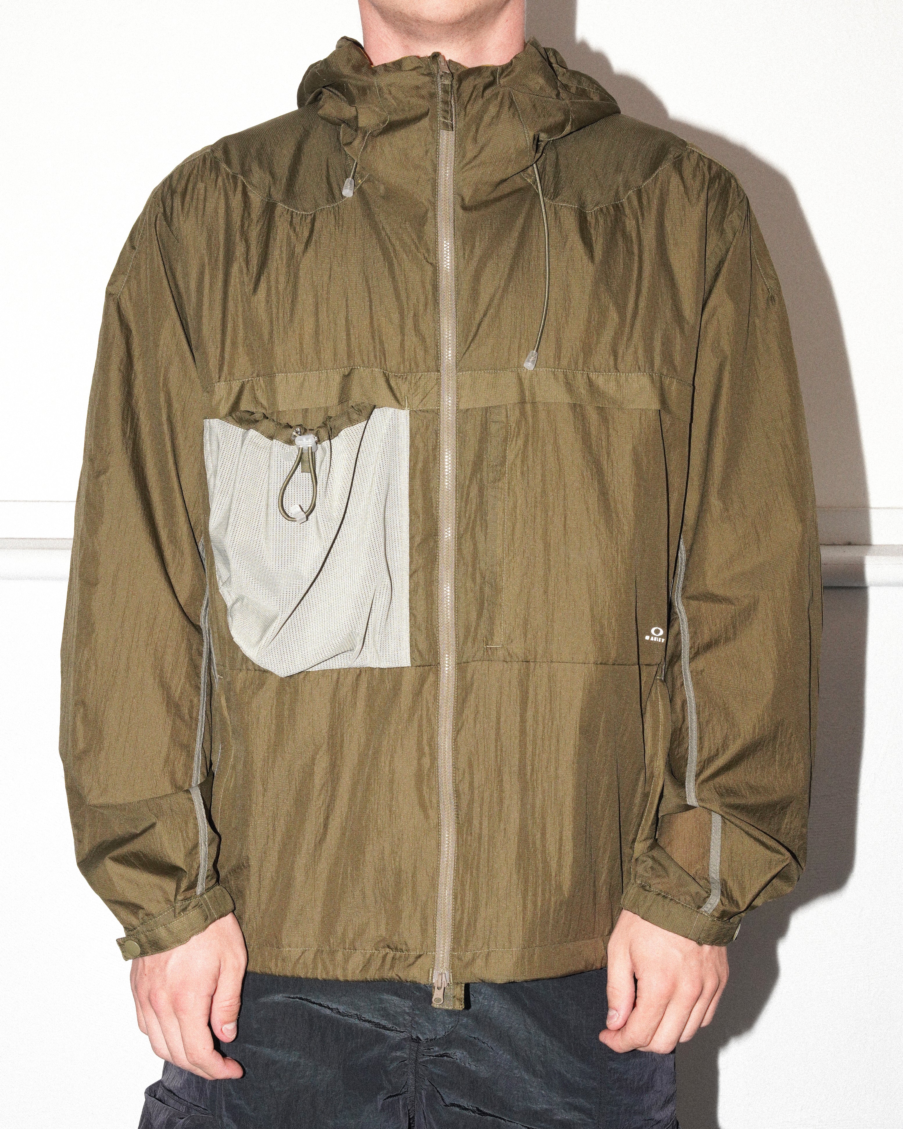 Latitude Flight Wind Jacket, Army Green - Image 6