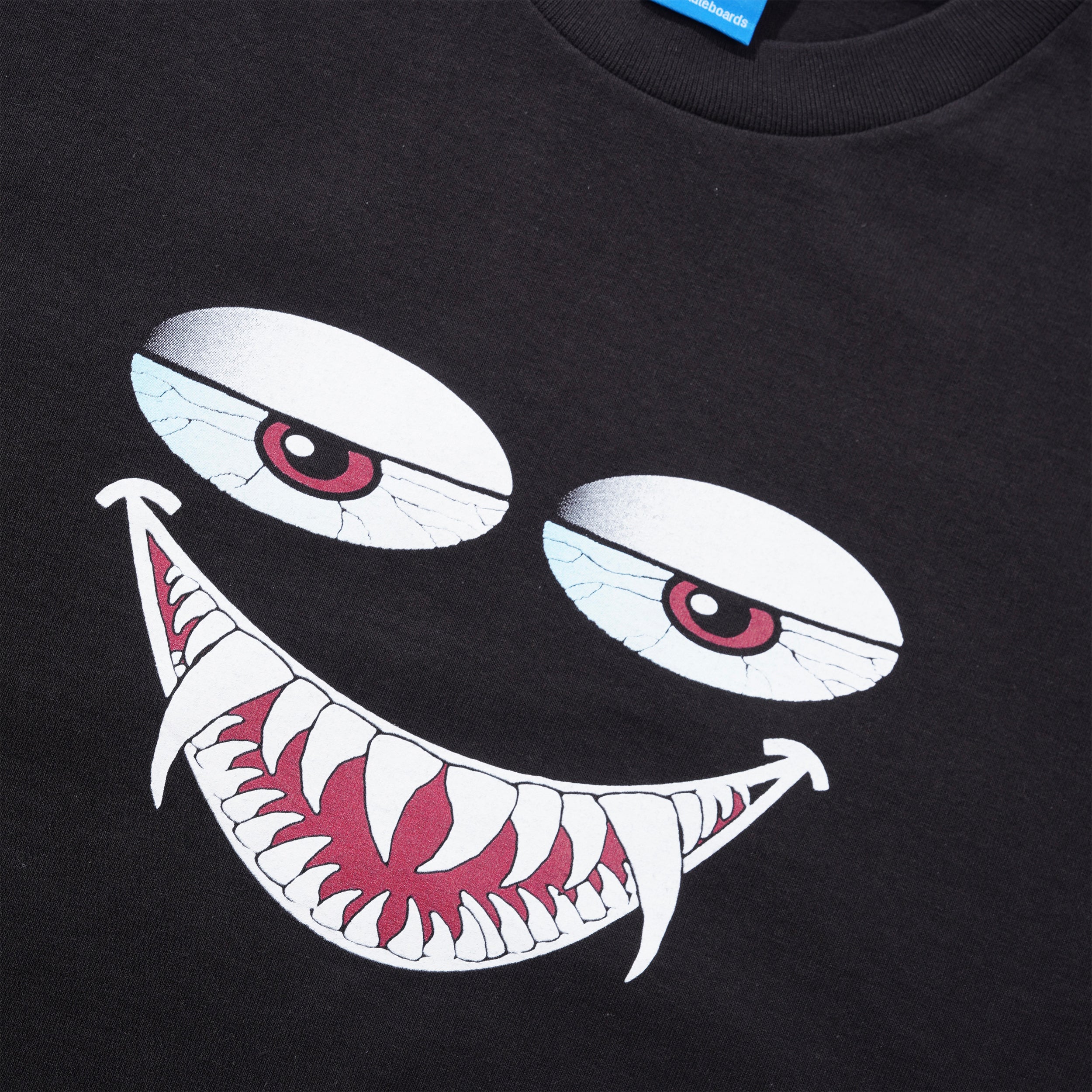 Lazy Sk8 Demon Tee, Black - Image 2