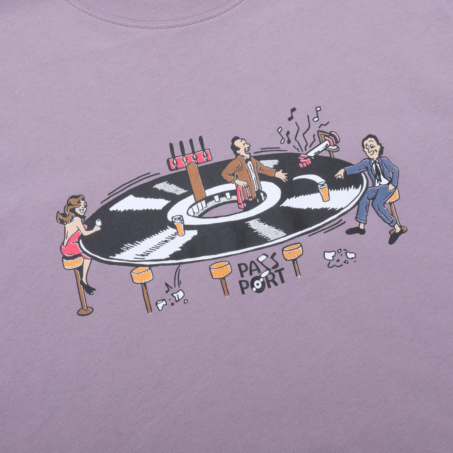 Lazy Susan Tee, Dusty Lilac - Image 2