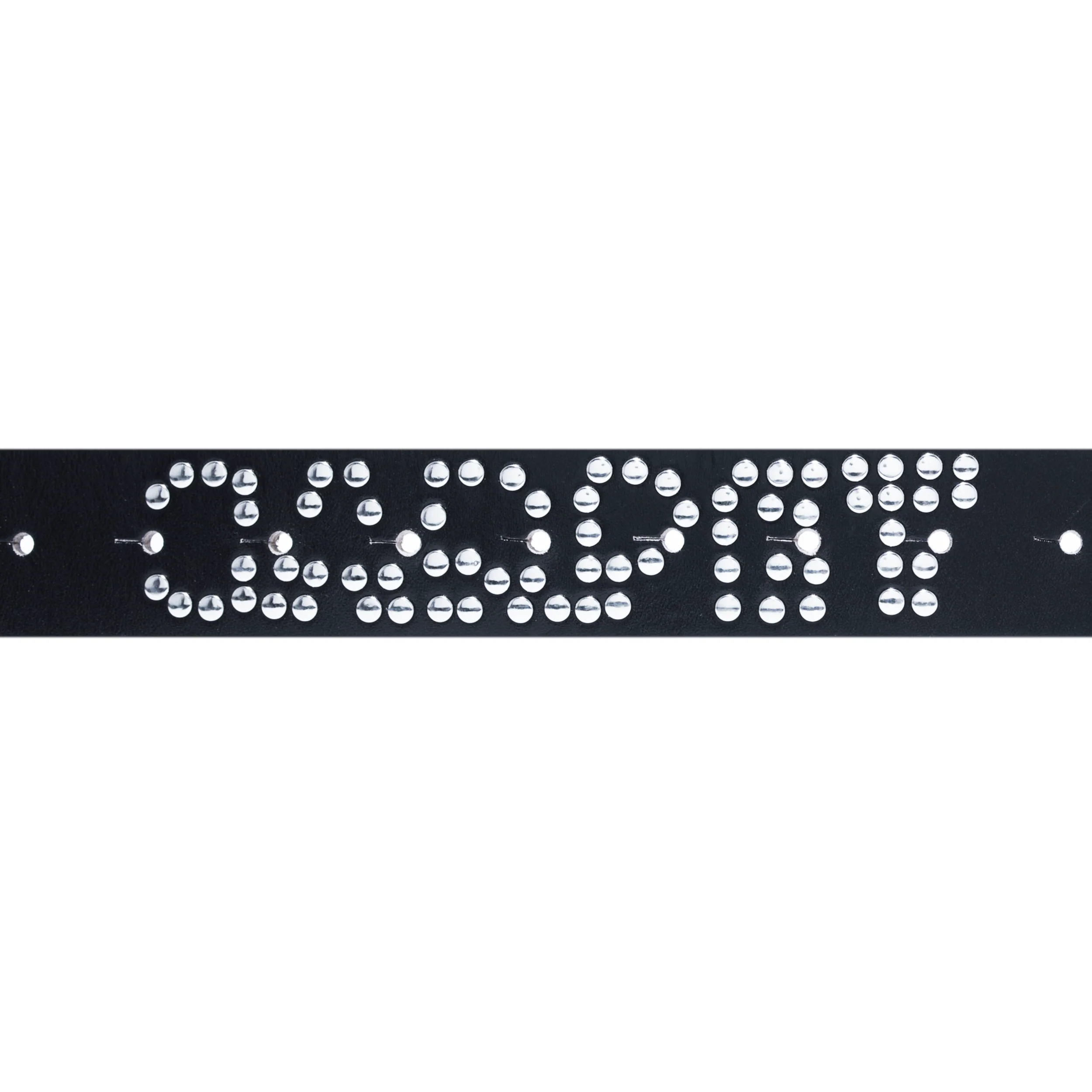 Leather Belt W / Buckle, Black - Image 3