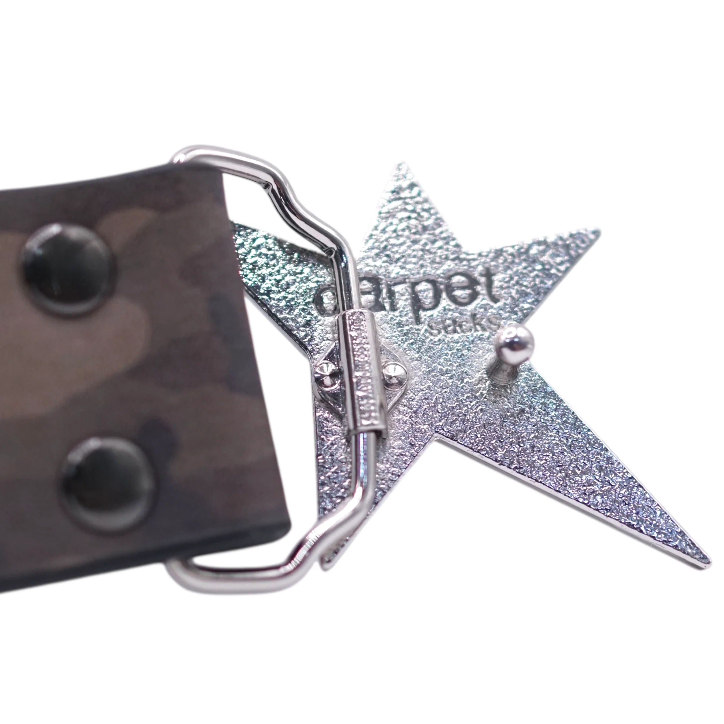 Leather Belt W / Buckle, Camo - Image 3