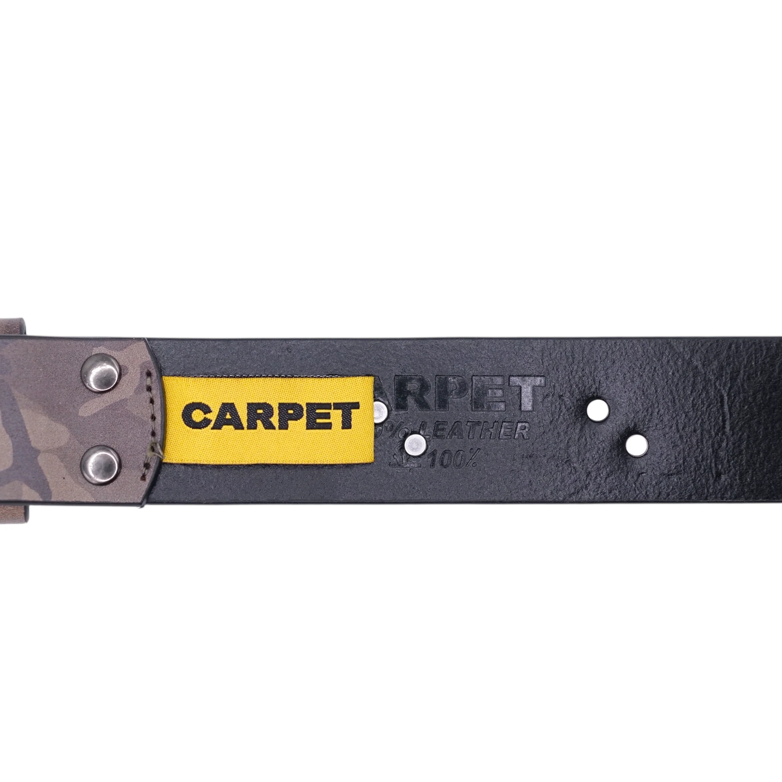 Leather Belt W / Buckle, Camo - Image 4