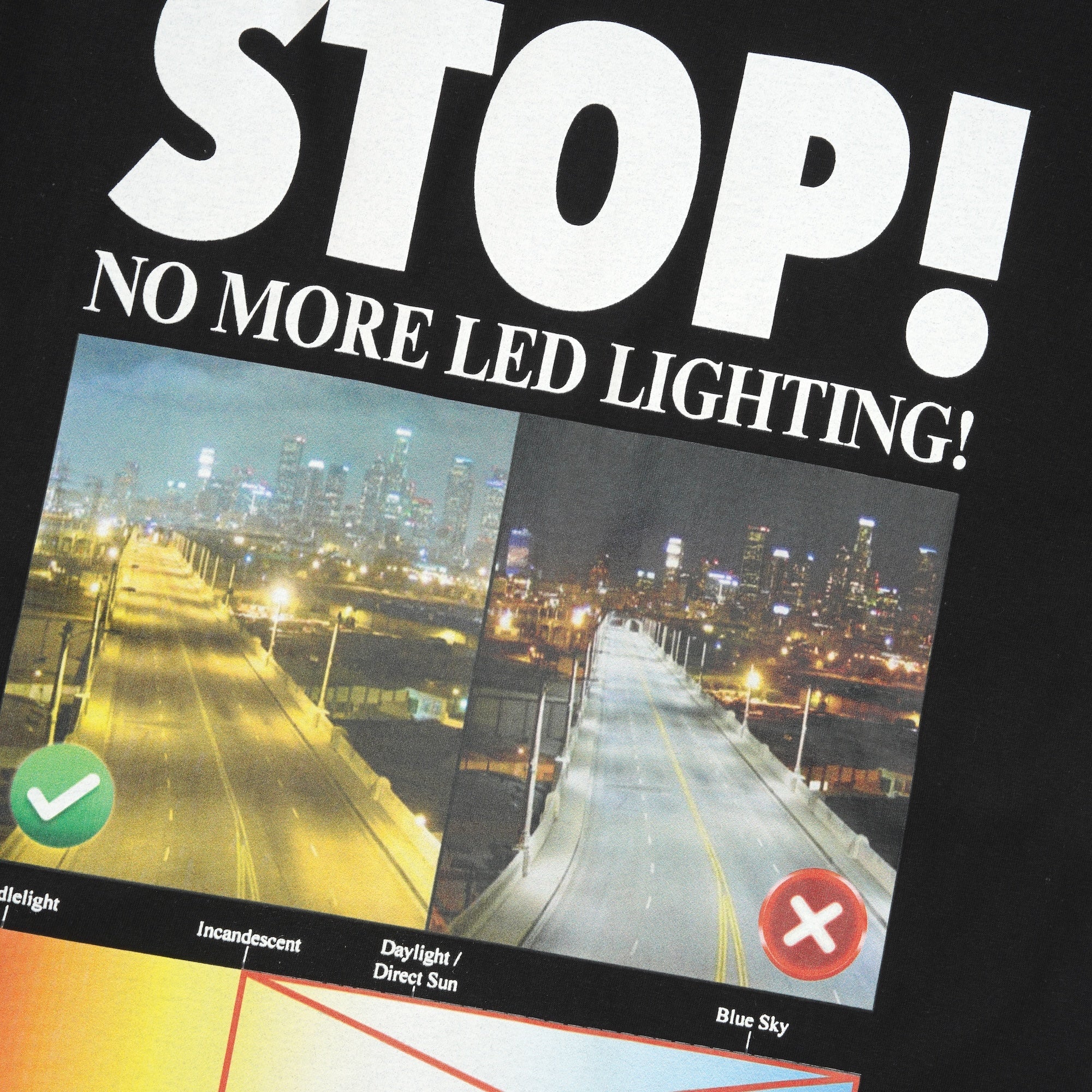 Led Lighting Tee, Black - Image 2