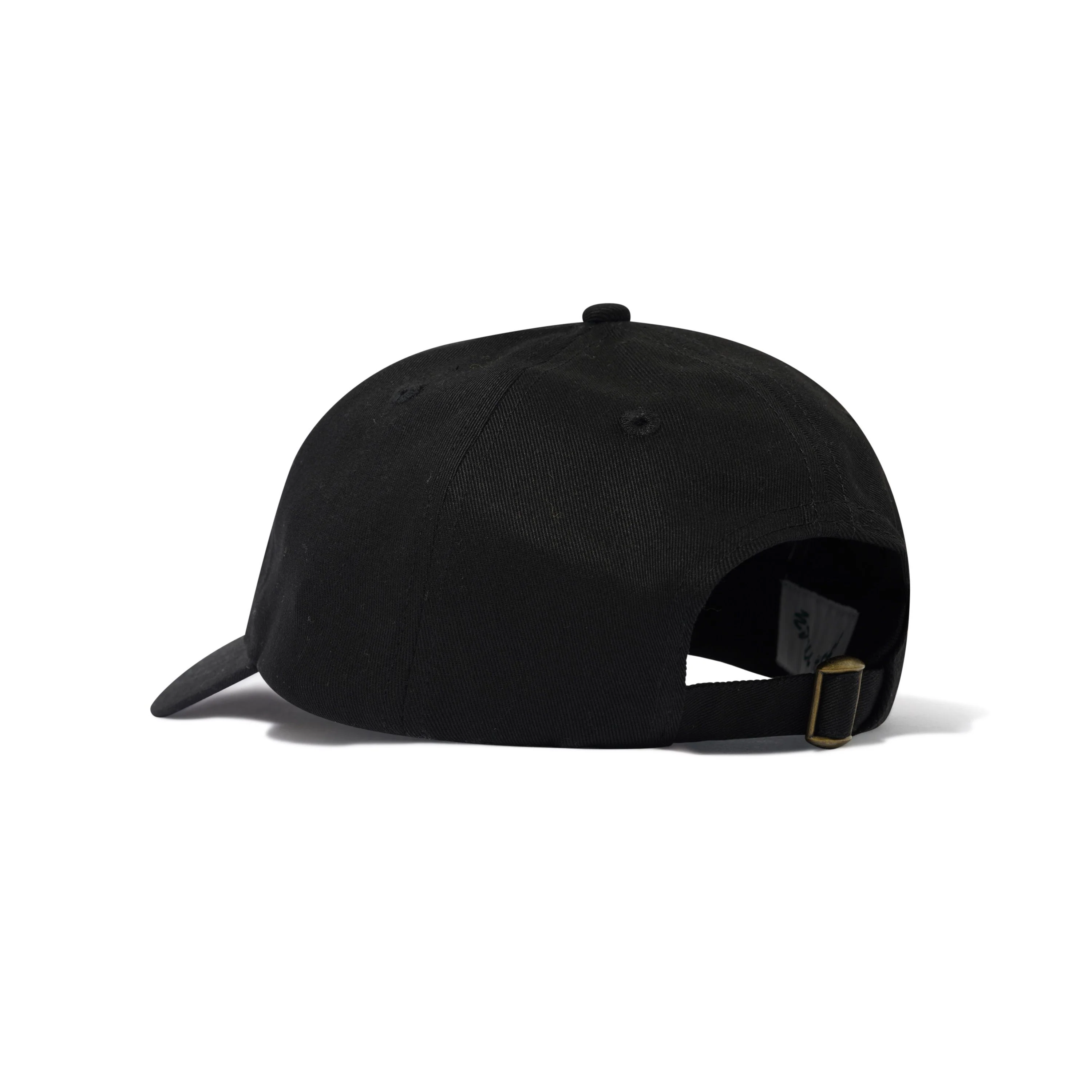 License Plate 6 Panel Cap, Black - Image 2
