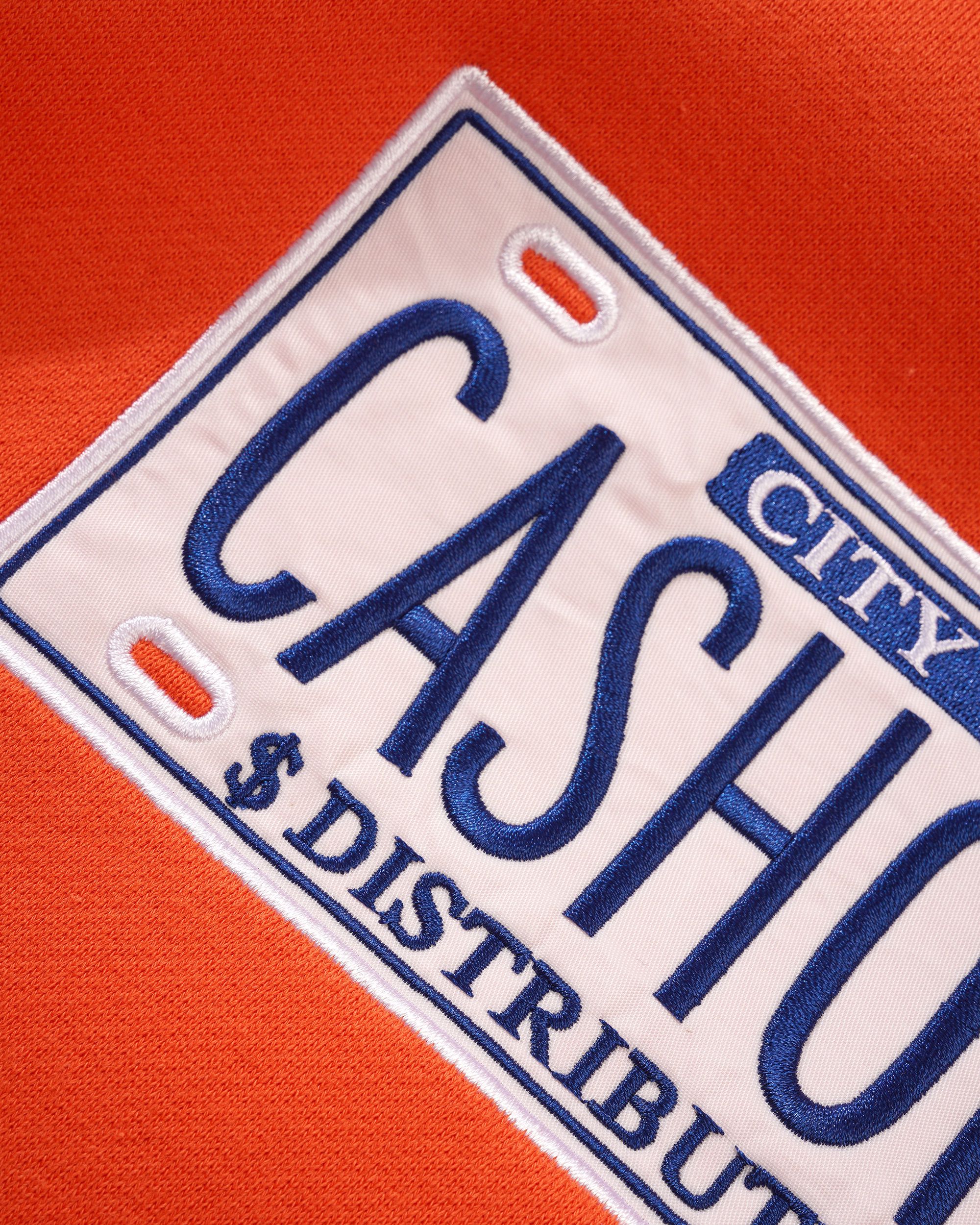 License Plate Pullover Hood, Tangerine - Image 3