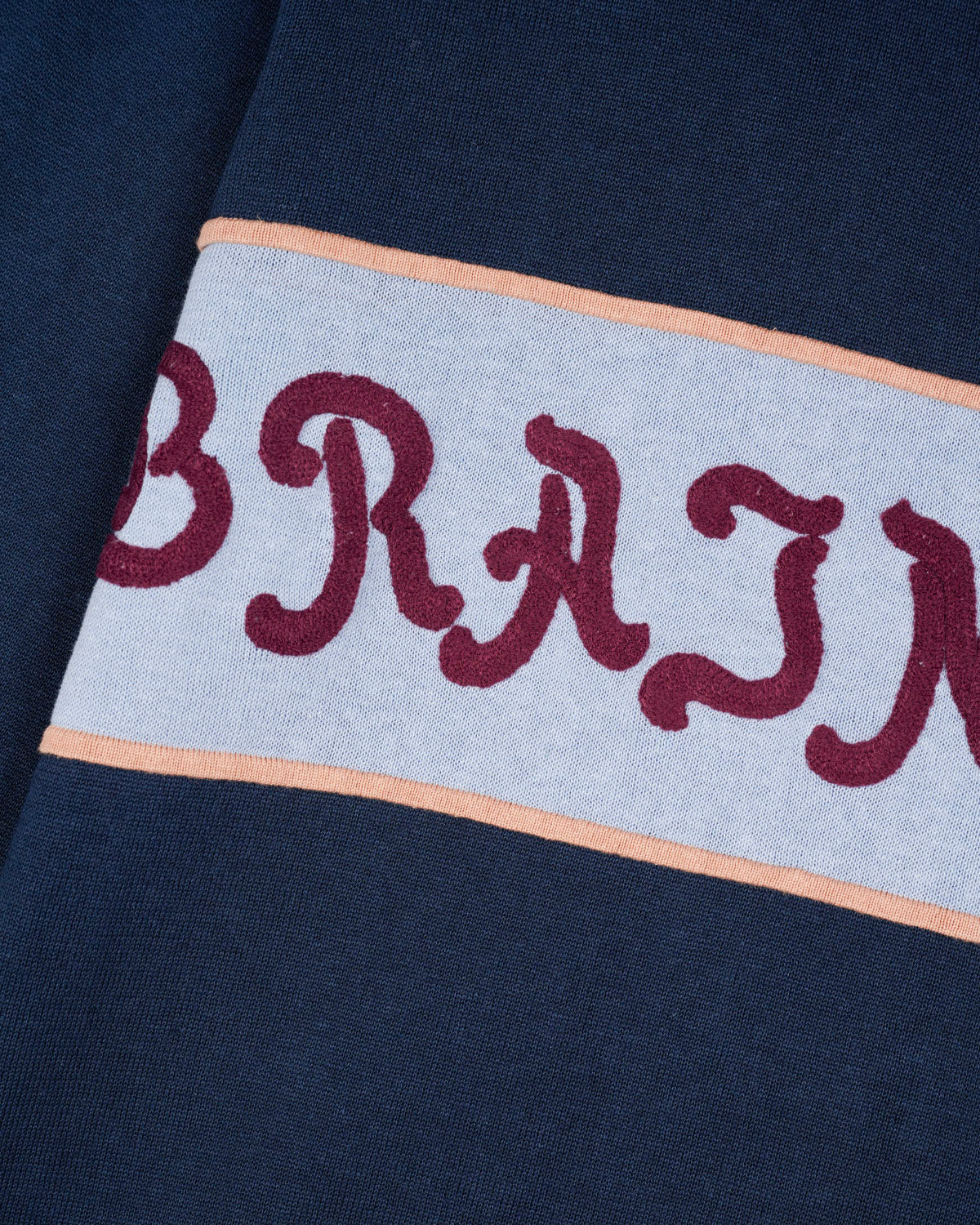 Lifted Stripe L/S Rugby Shirt, Navy Multi - Image 4