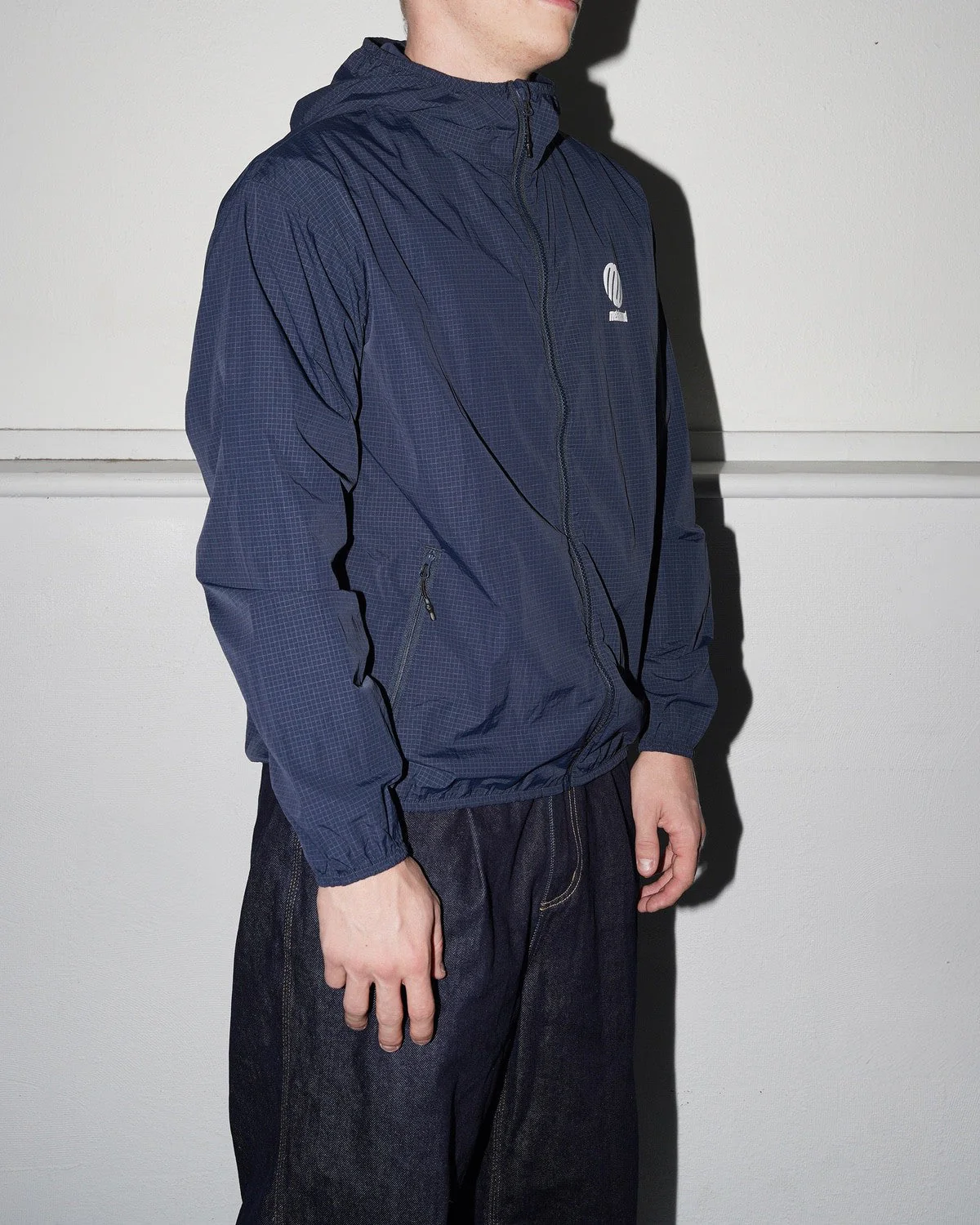 Lightweight Ripstop Wind Jacket, Navy - Image 7