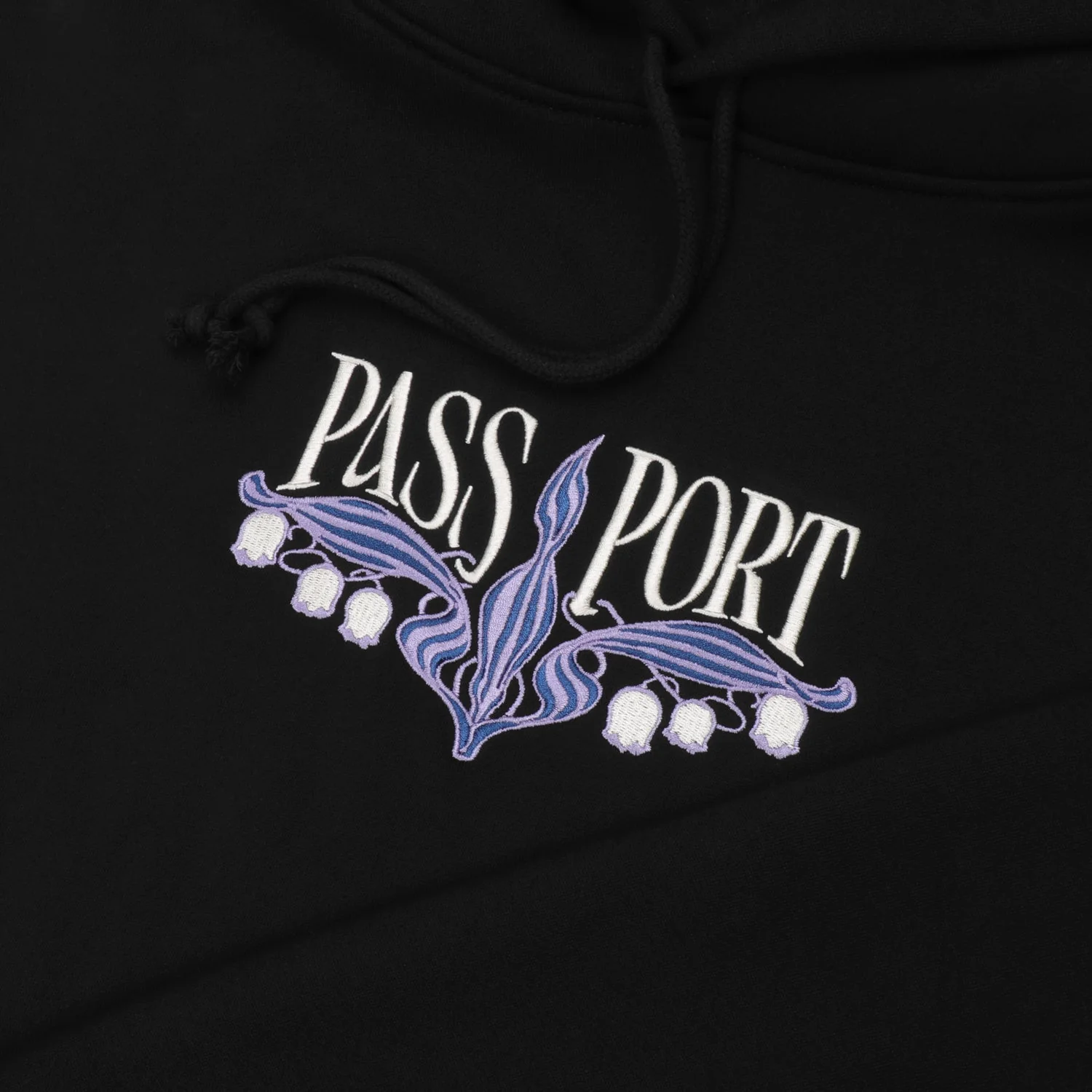 Lily Of The Valley Pullover Hood, Black - Image 2
