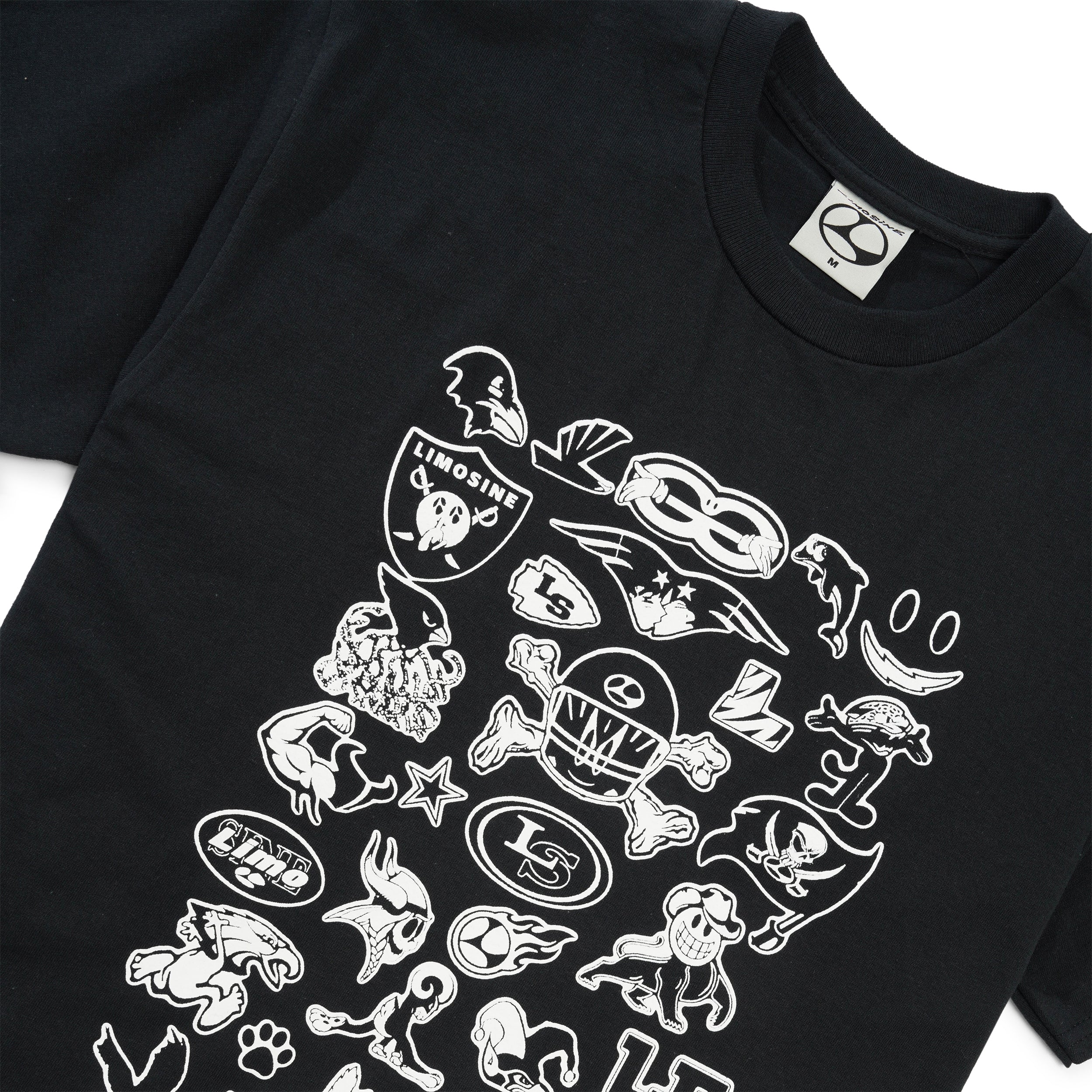 Limo Teams Tee, Black - Image 2