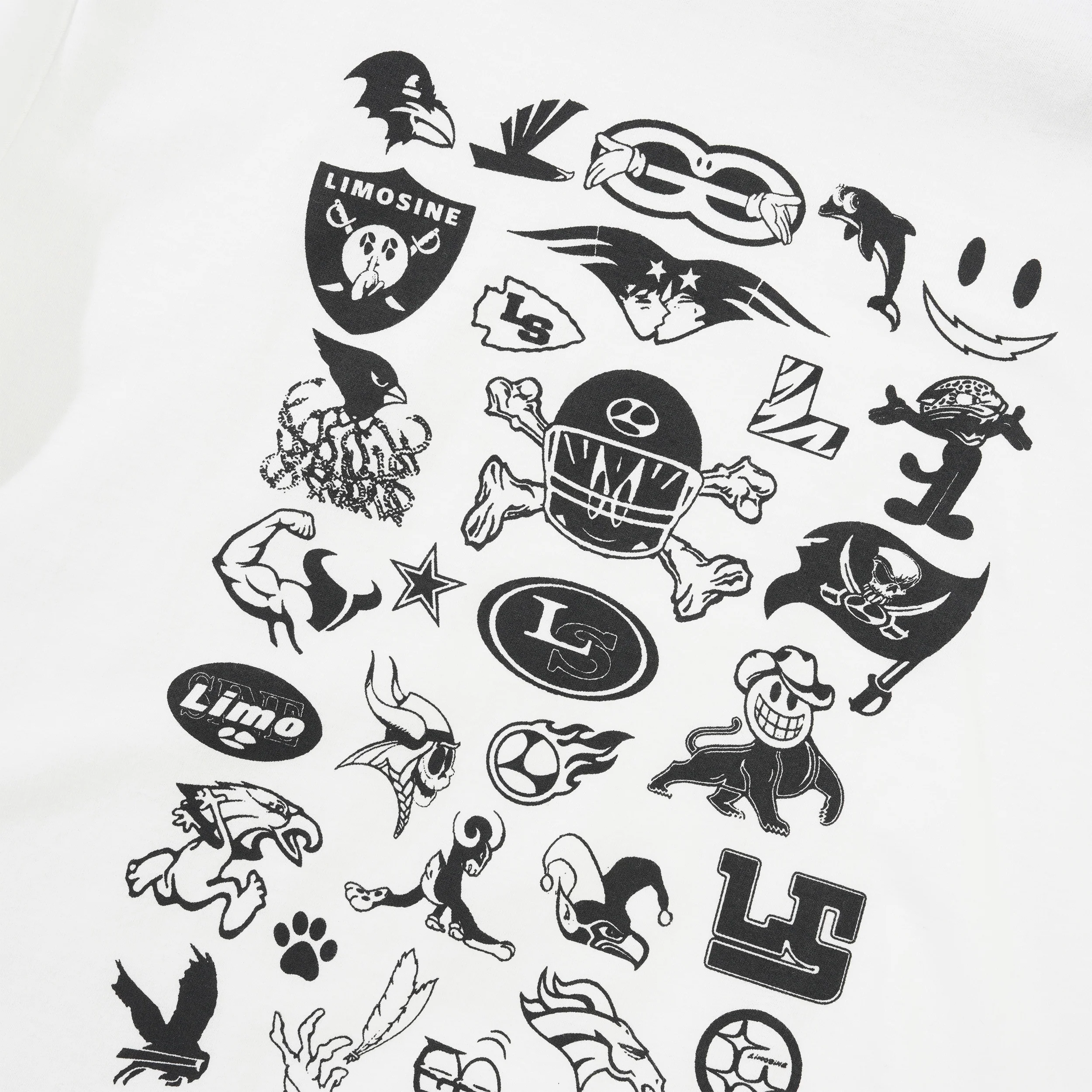 Limo Teams Tee, White - Image 2