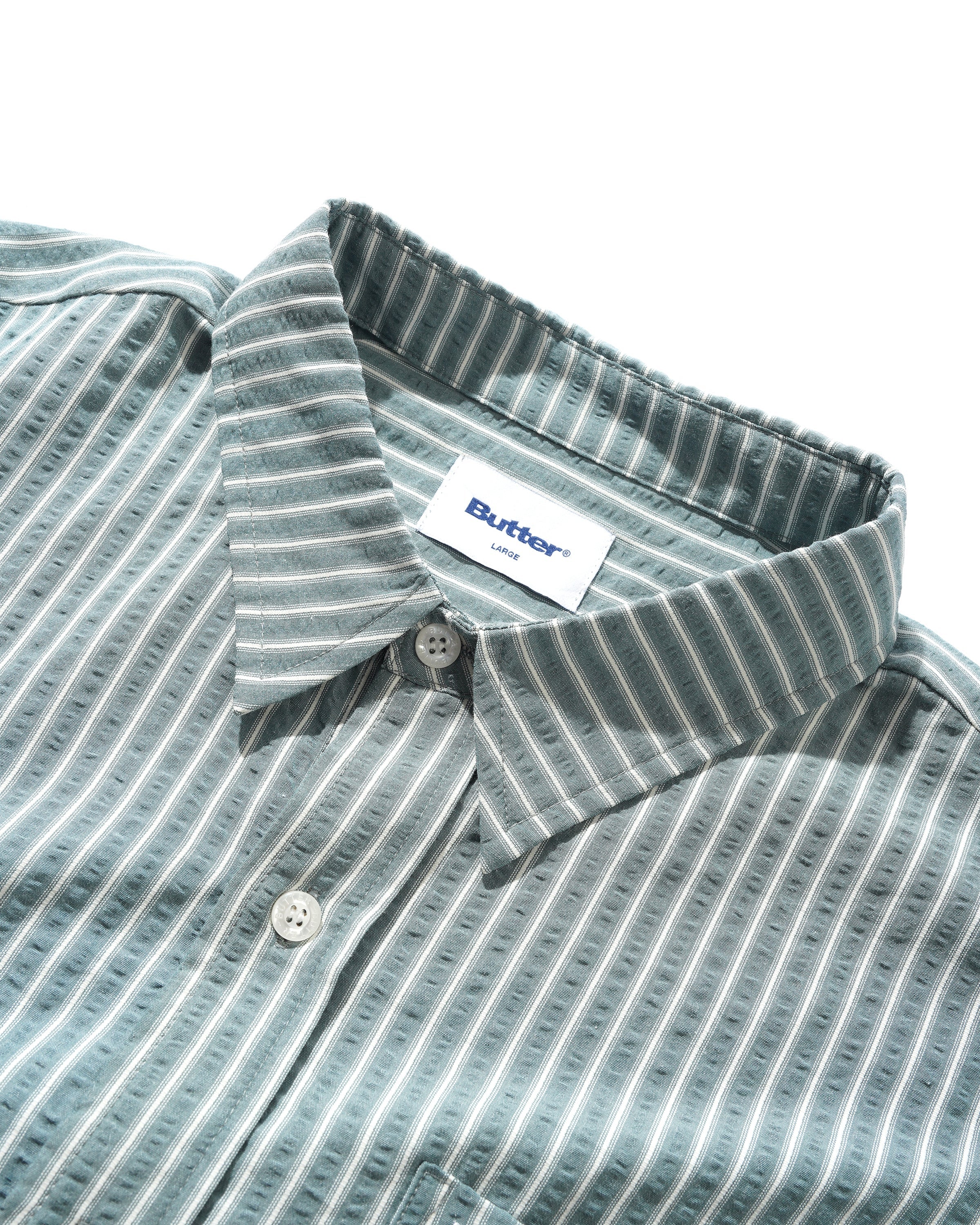 Lines Shirt, Navy - Image 4