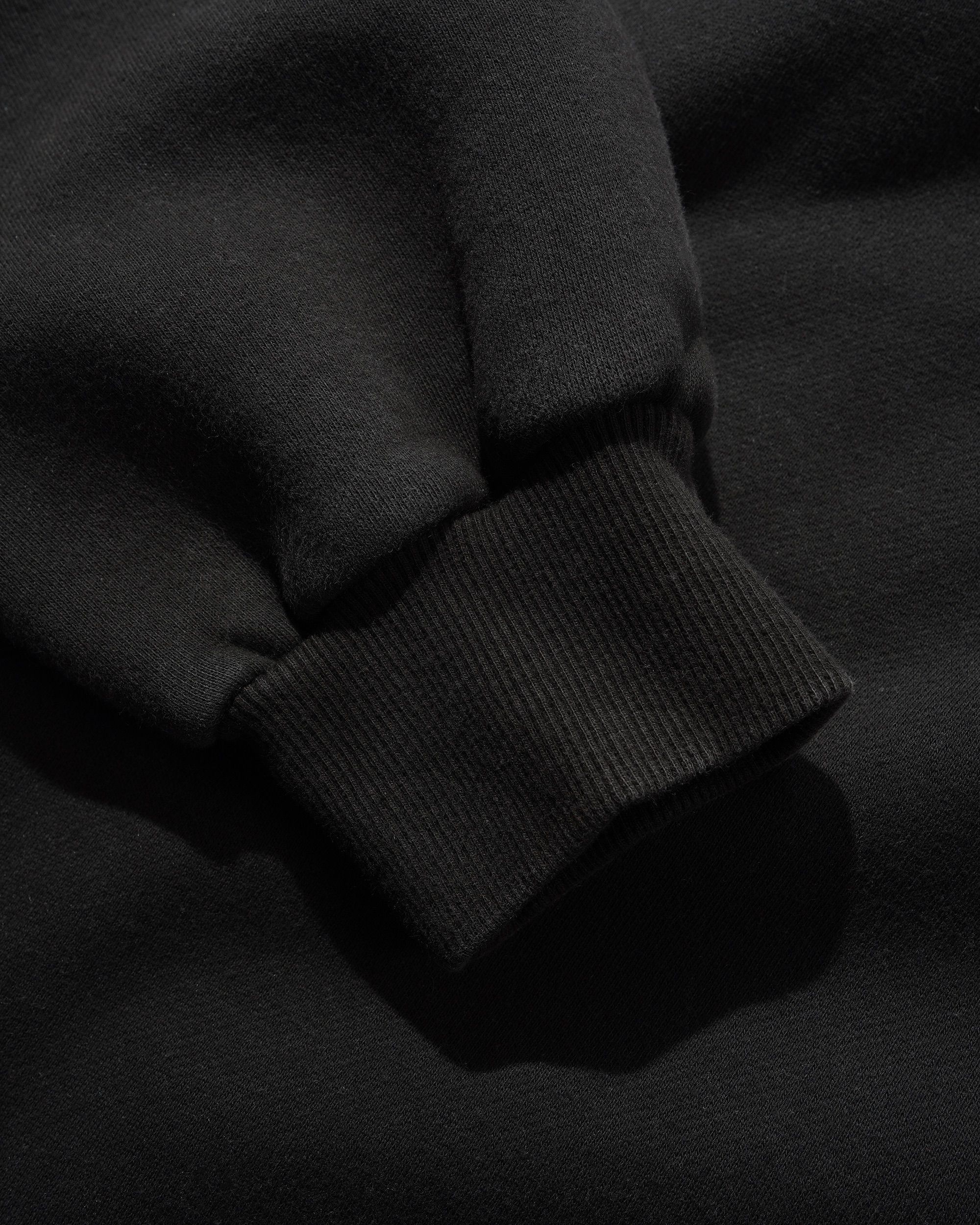 Linked Pigment Dye Pullover Hood, Washed Black - Image 3
