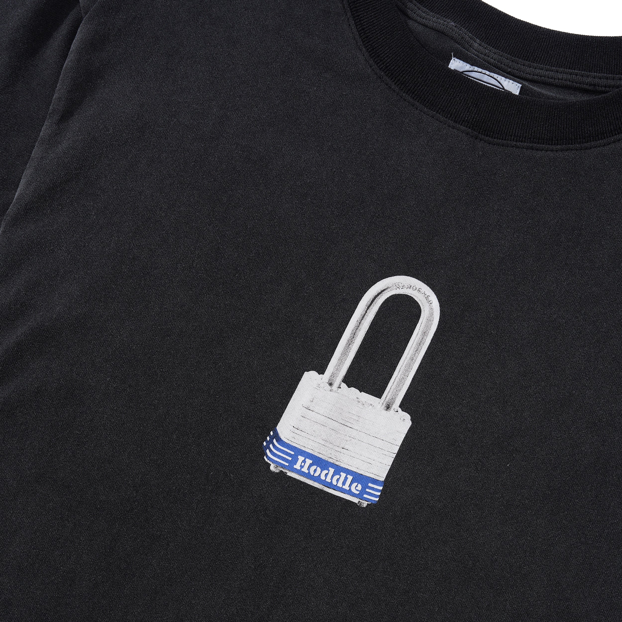 Lock Tee, Black Wash - Image 3