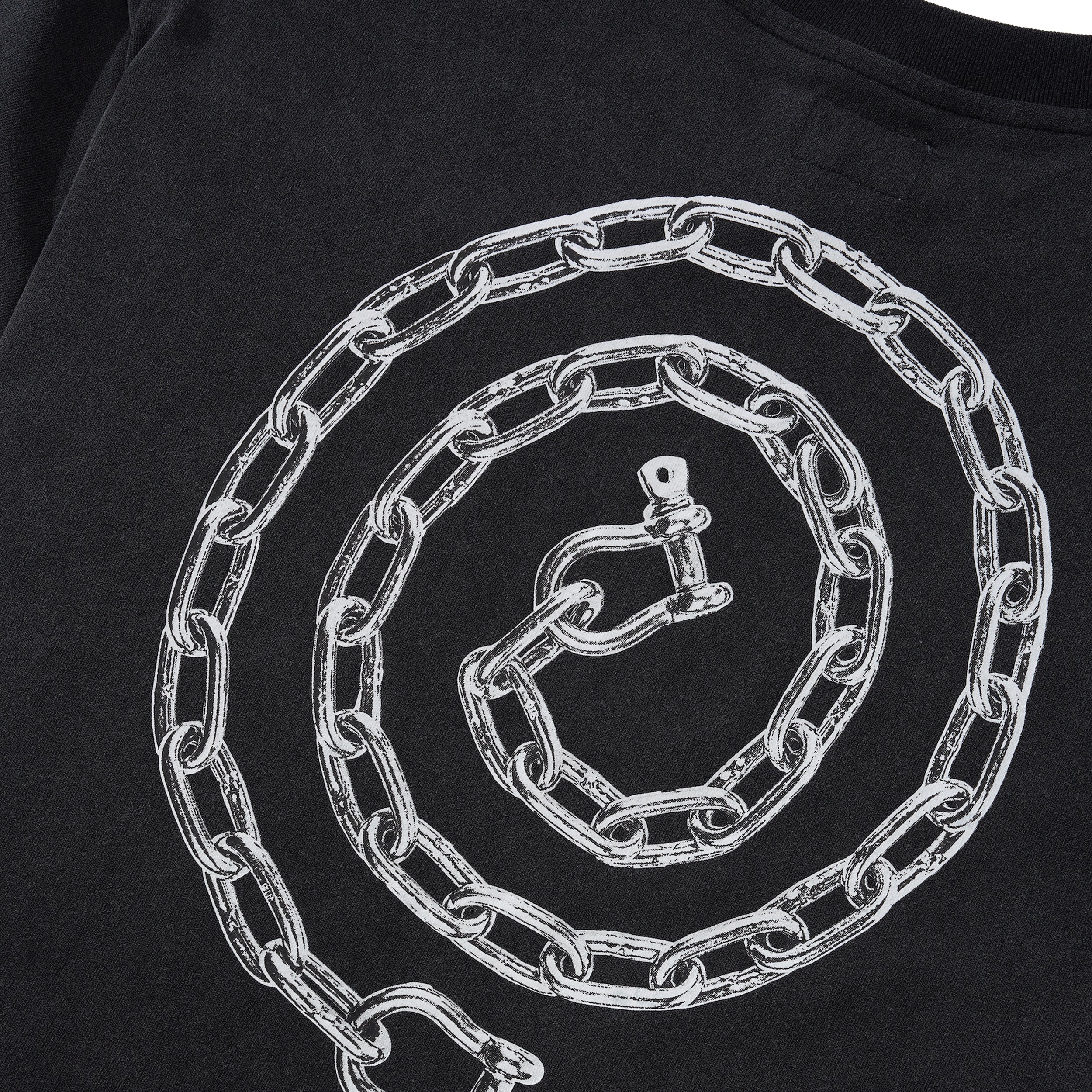 Lock Tee, Black Wash - Image 4