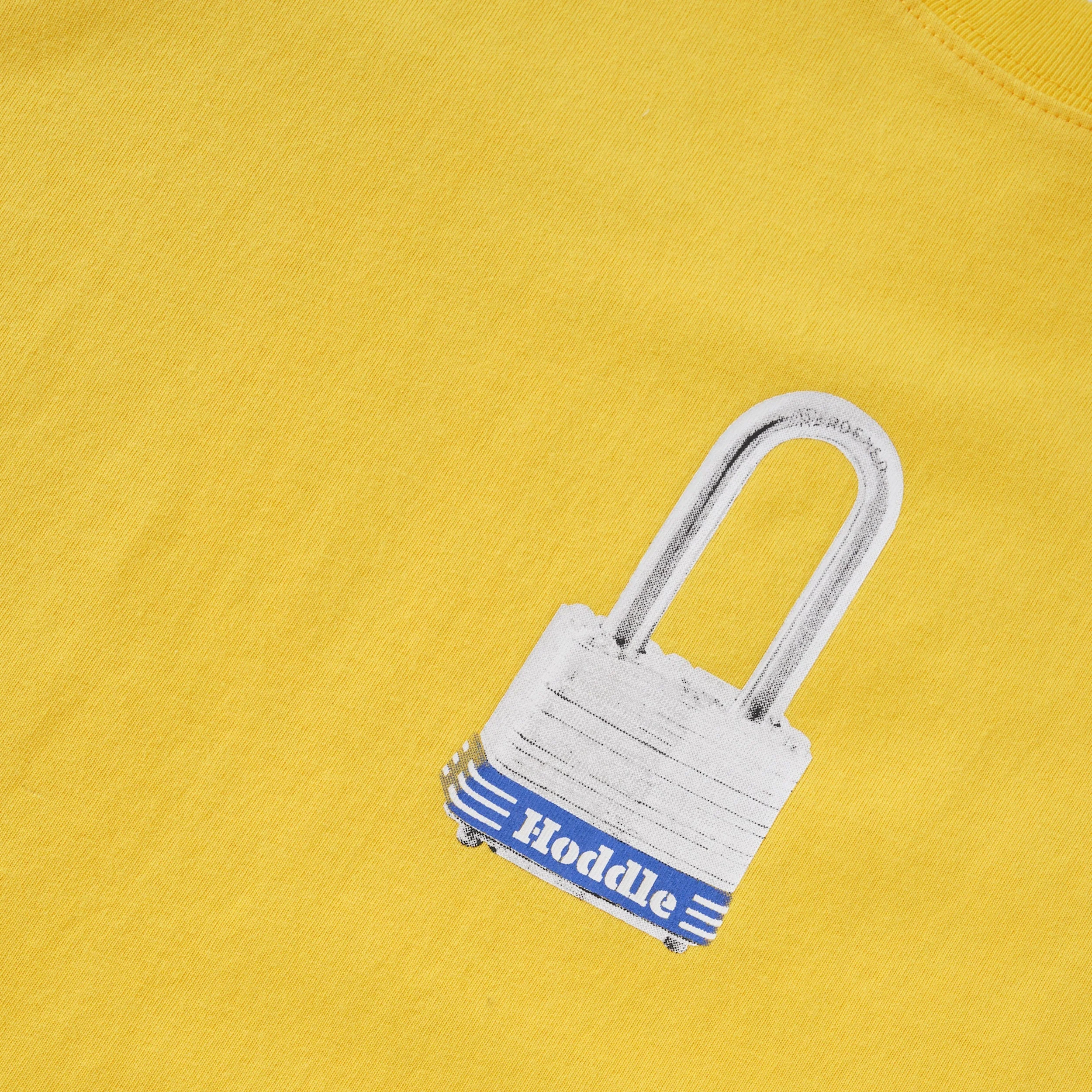 Lock Tee, Yellow - Image 3