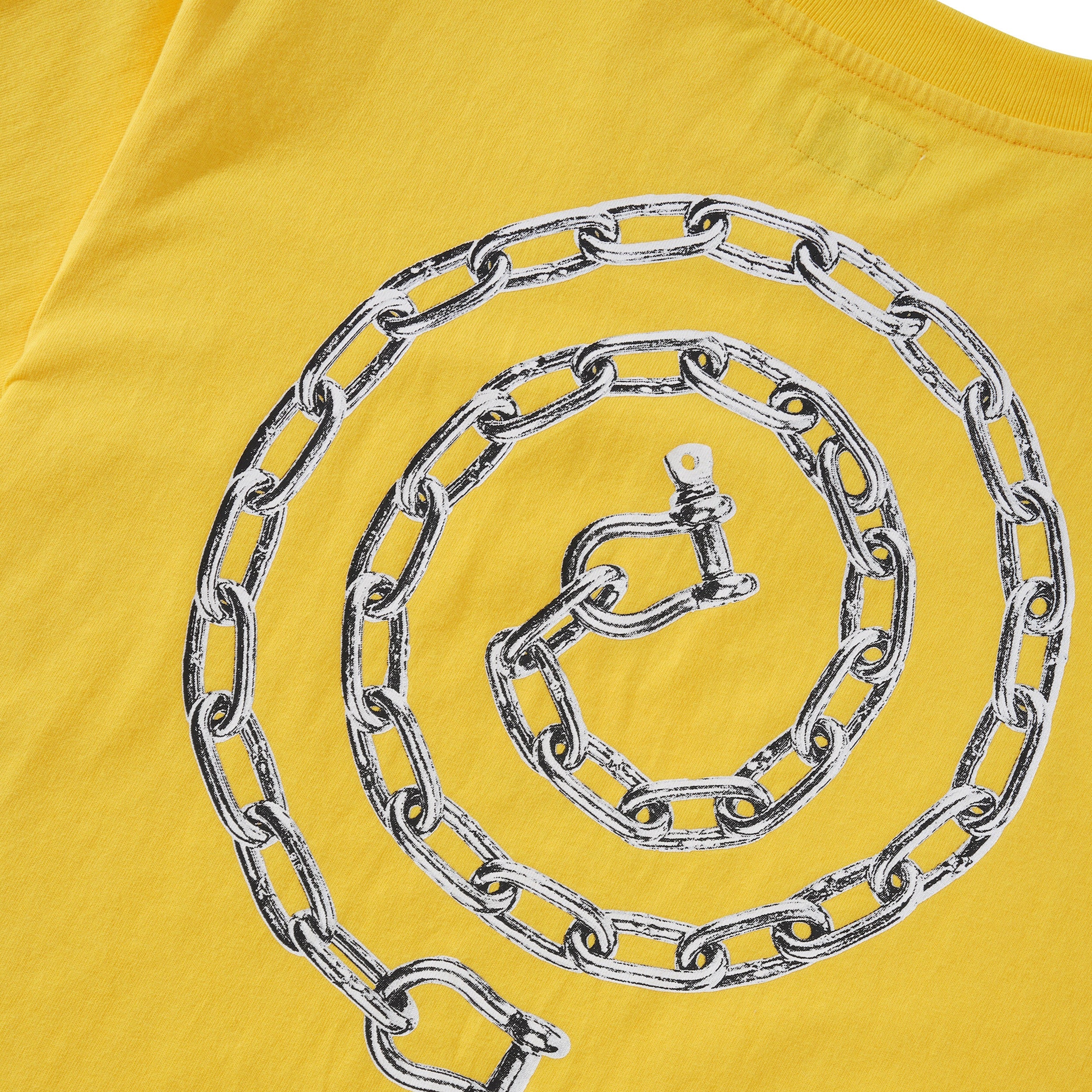 Lock Tee, Yellow - Image 4