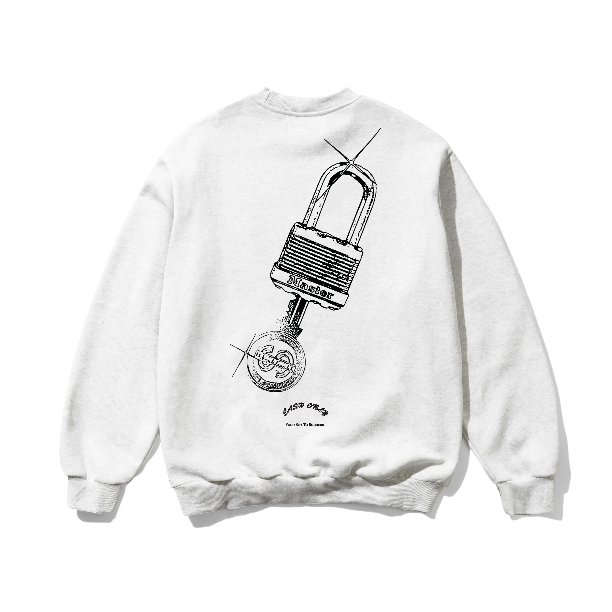 Locksmith Crewneck, Ash - Image 2