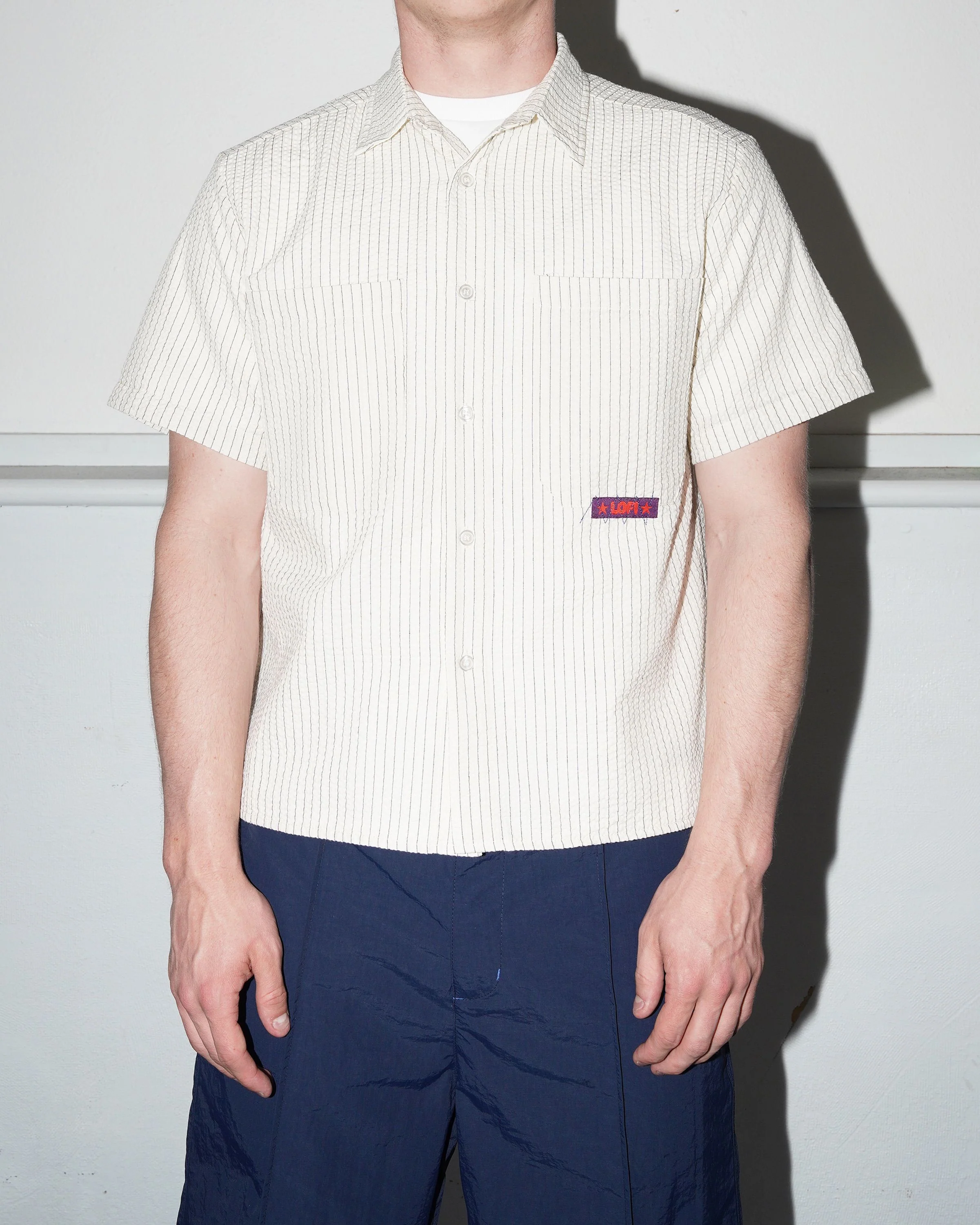 Loft S/S Shirt, Stripe - Image 5