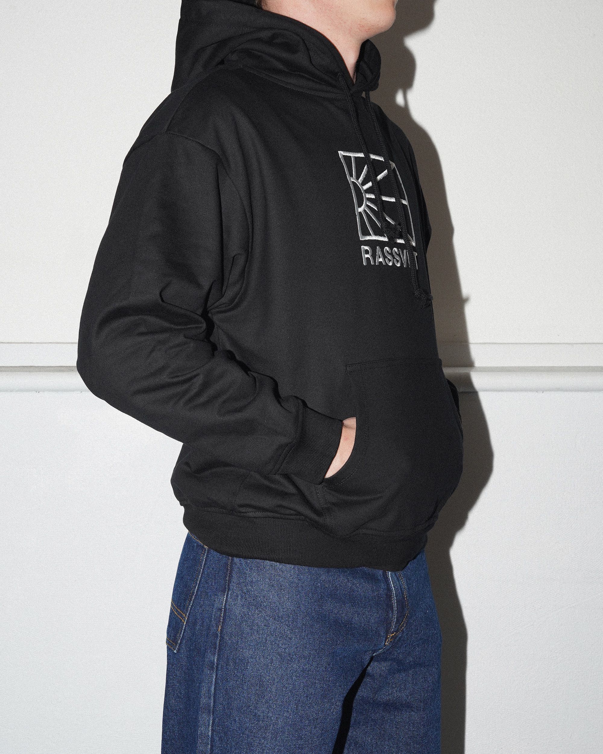 Logo Hooded Pullover, Brown - Image 4